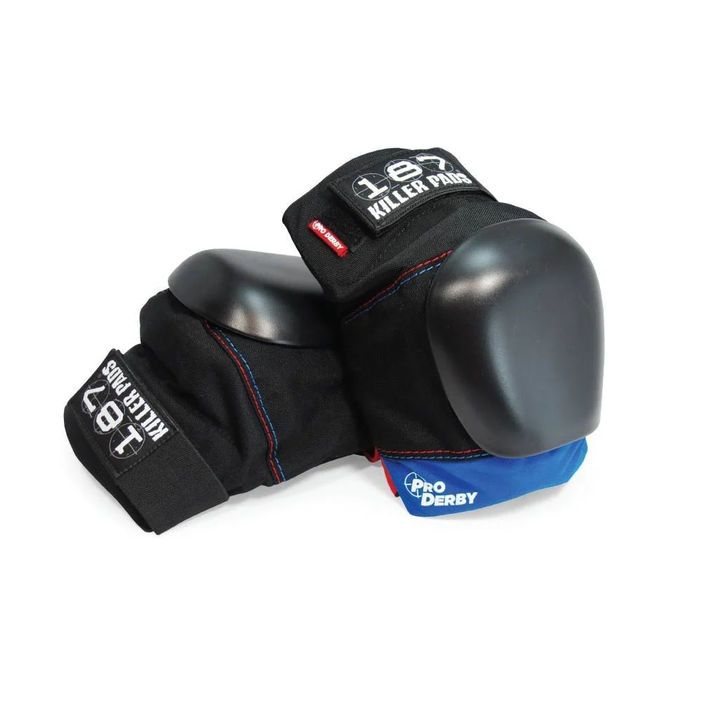 187 PRO DERBY KNEE PADS BLUE / BLACK
