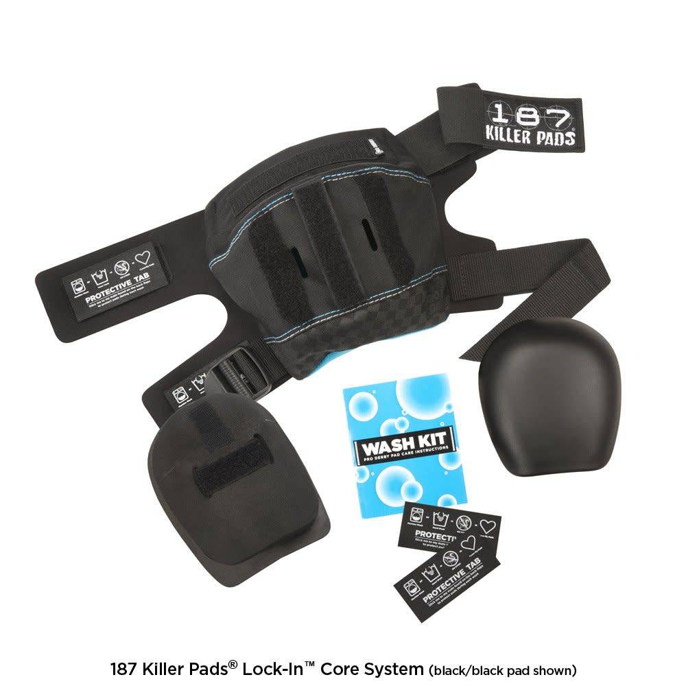 187 PRO DERBY KNEE PADS BLACK / BLACK - Image 3