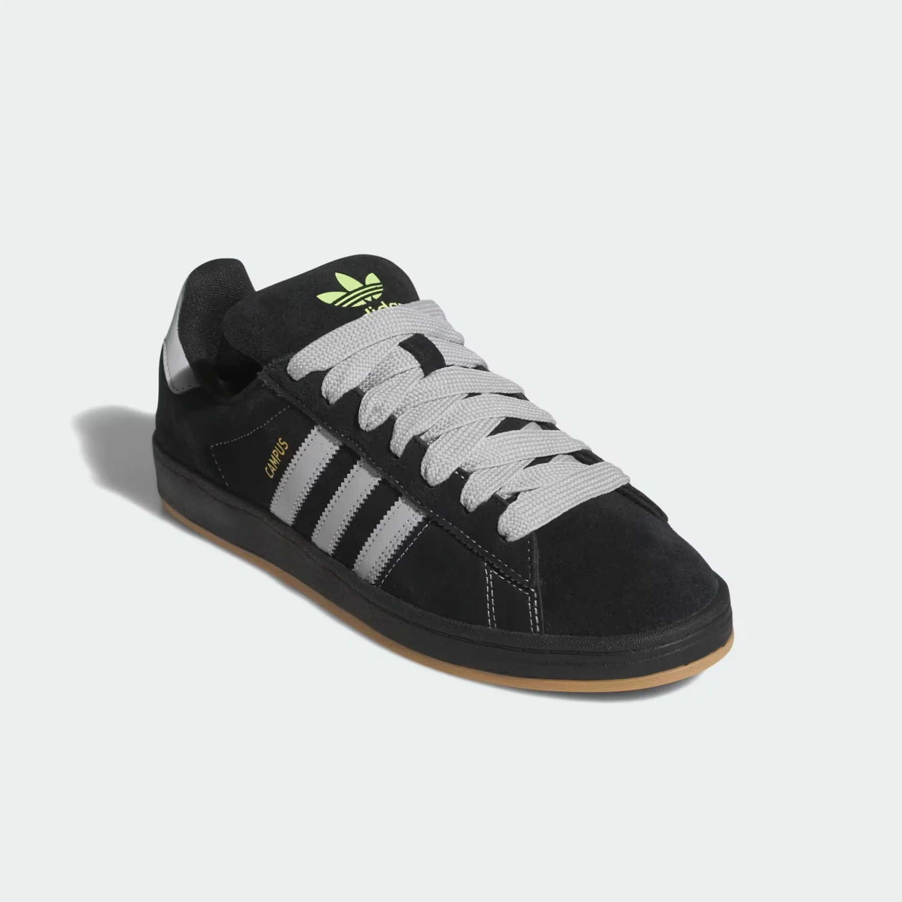 ADIDAS CAMPUS 90S ADV CORE BLACK / GREY TWO / GOLD METALLIC - Image 4