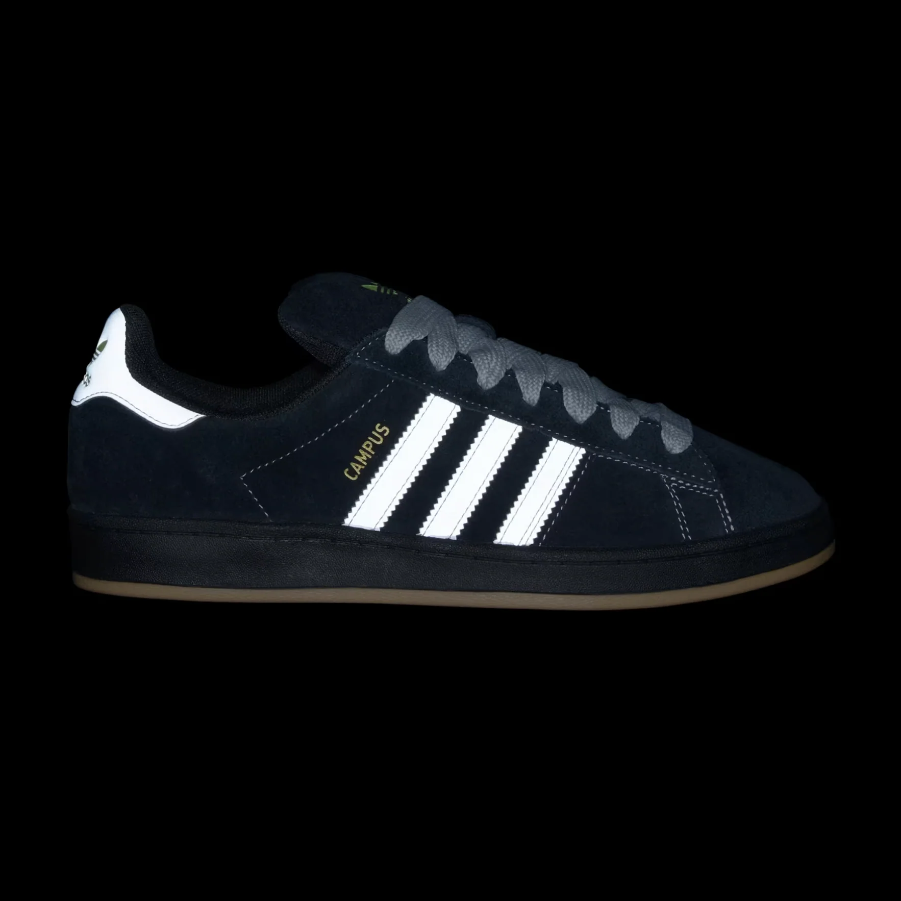 ADIDAS CAMPUS 90S ADV CORE BLACK / GREY TWO / GOLD METALLIC - Image 7