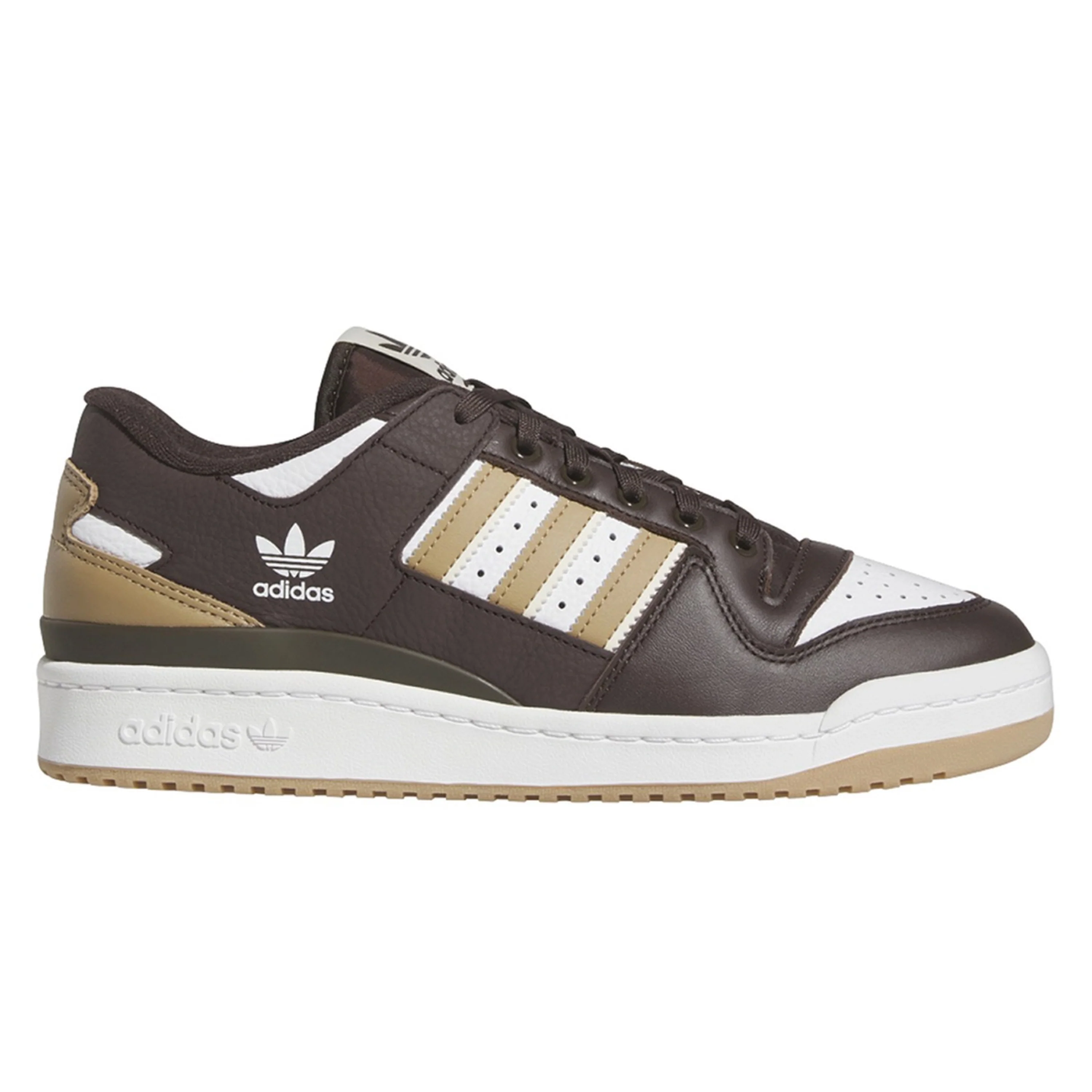 ADIDAS FORUM 84 LOW ADV DARK BROWN / ECRU TINT / WHITE