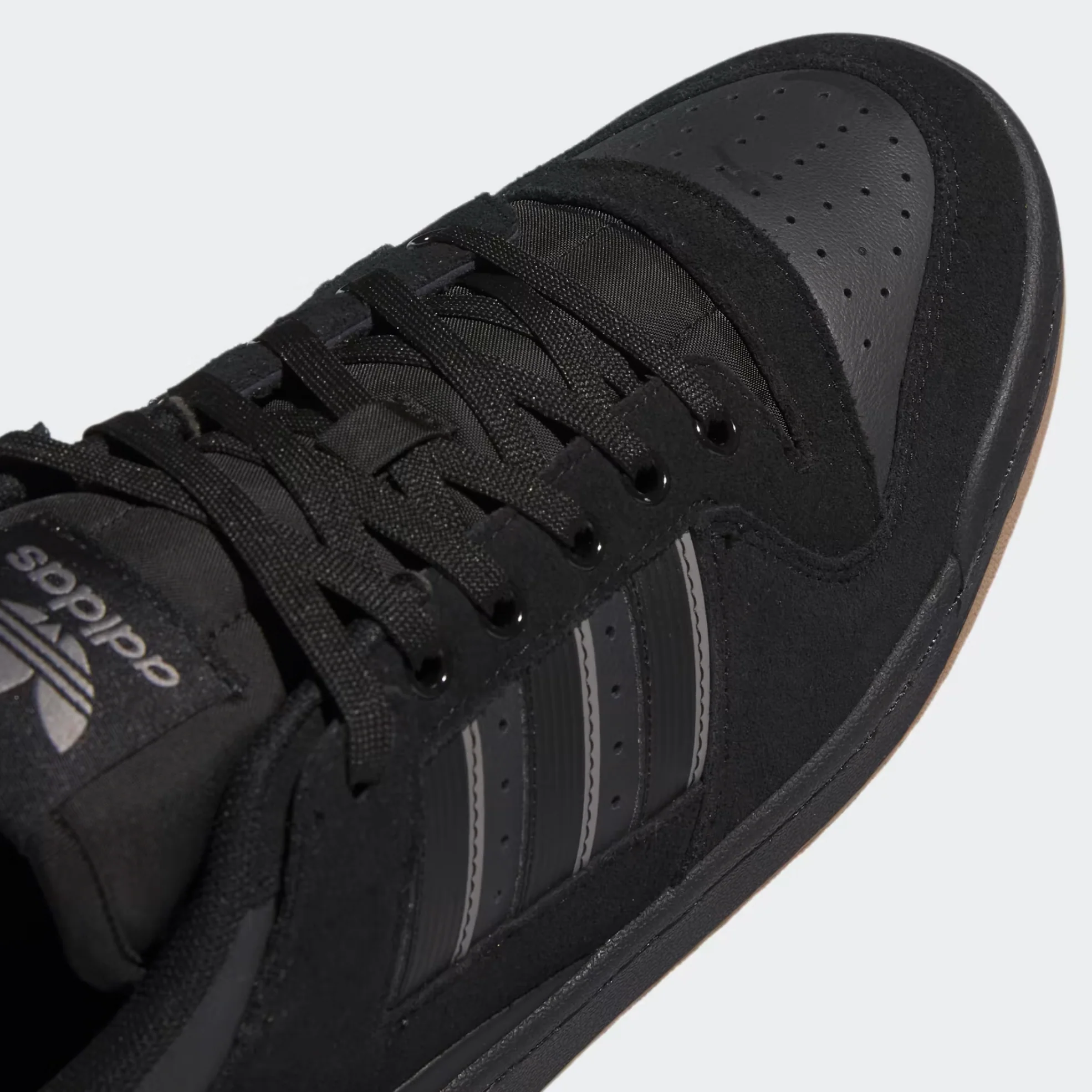 ADIDAS FORUM 84 LOW ADV CORE BLACK / CARBON / GREY THREE - Image 5