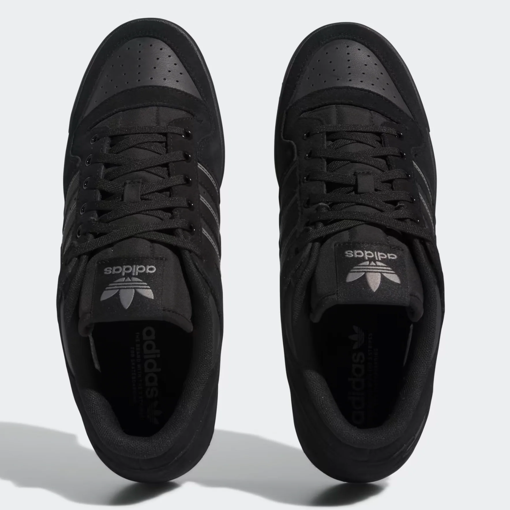 ADIDAS FORUM 84 LOW ADV CORE BLACK / CARBON / GREY THREE - Image 6