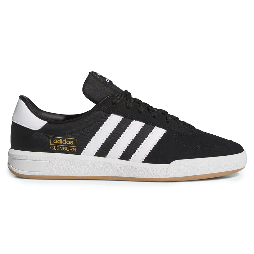ADIDAS GLENBURN CORE BLACK / FLAT WHITE /GUM