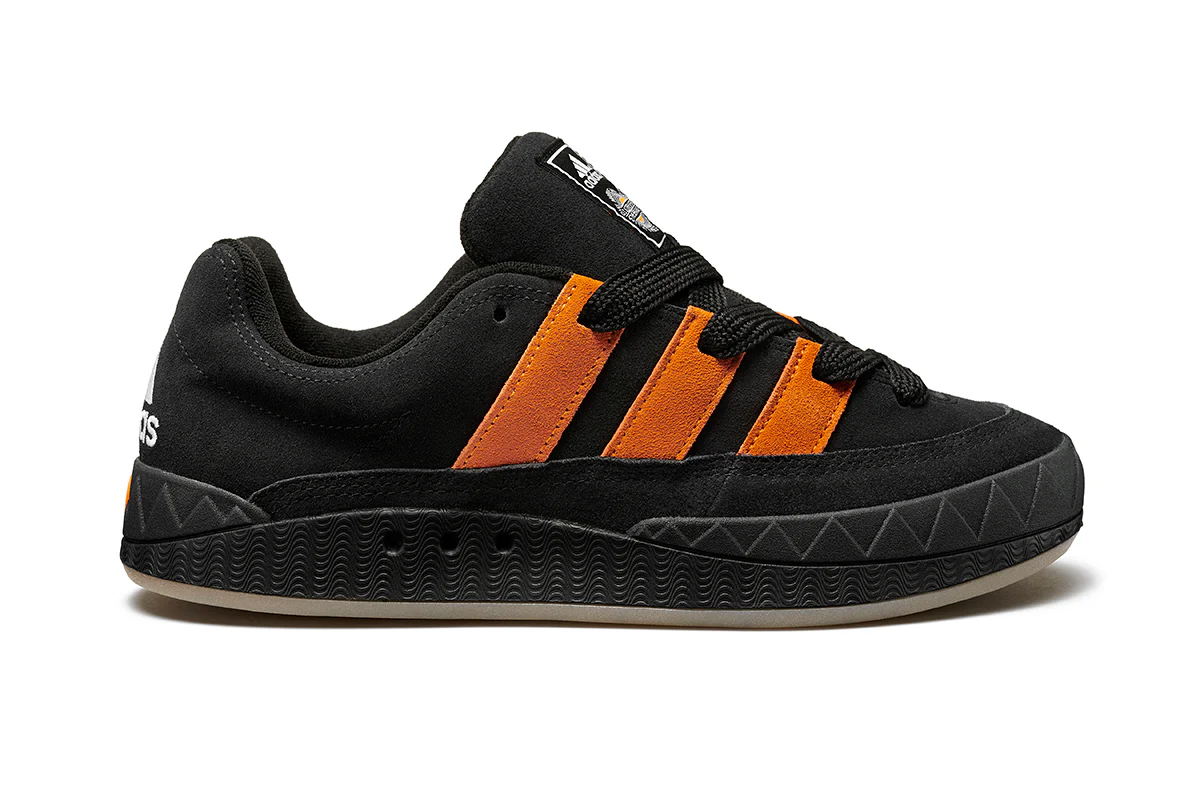 ADIDAS JAMAL SMITH ADIMATIC BLACK / ORANGE RUSH