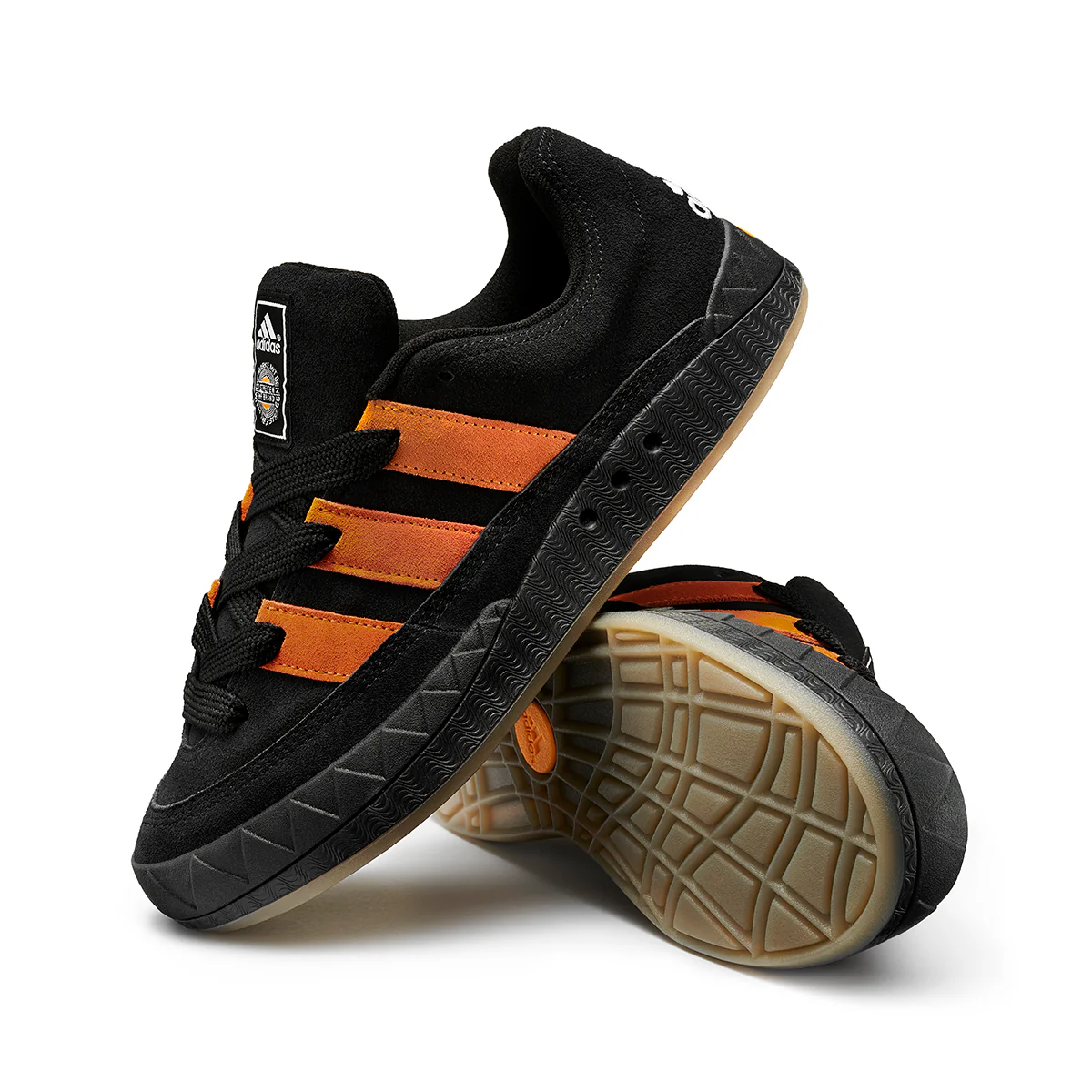 ADIDAS JAMAL SMITH ADIMATIC BLACK / ORANGE RUSH - Image 2