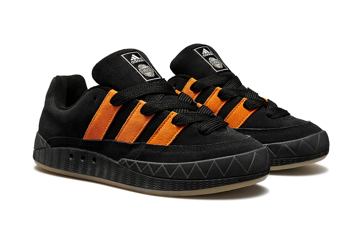 ADIDAS JAMAL SMITH ADIMATIC BLACK / ORANGE RUSH - Image 3