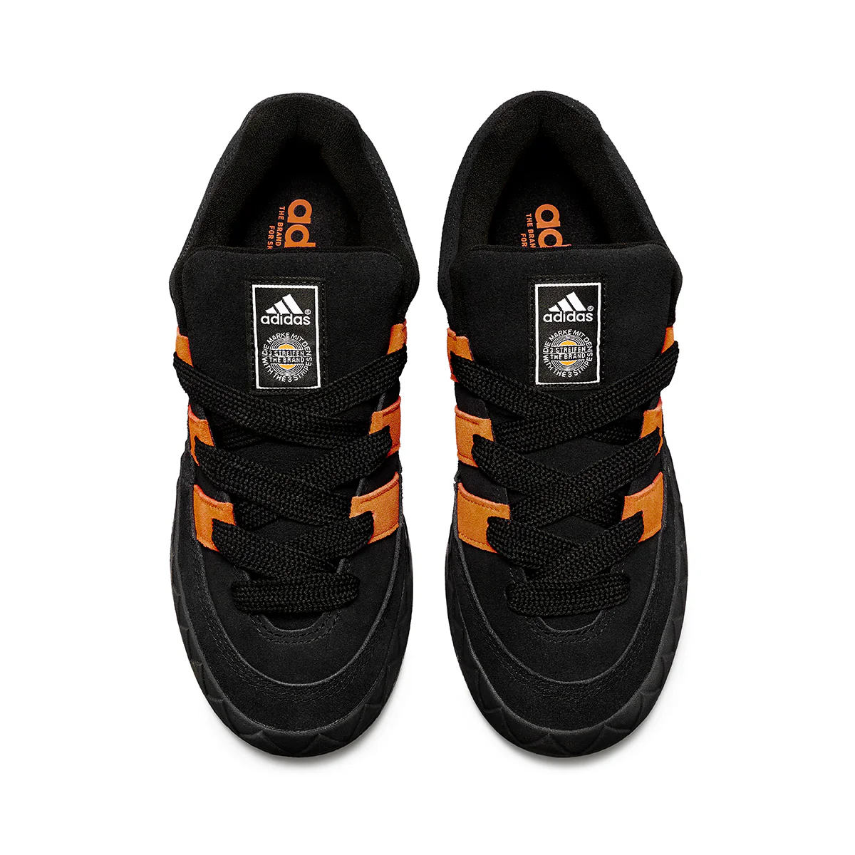 ADIDAS JAMAL SMITH ADIMATIC BLACK / ORANGE RUSH - Image 4