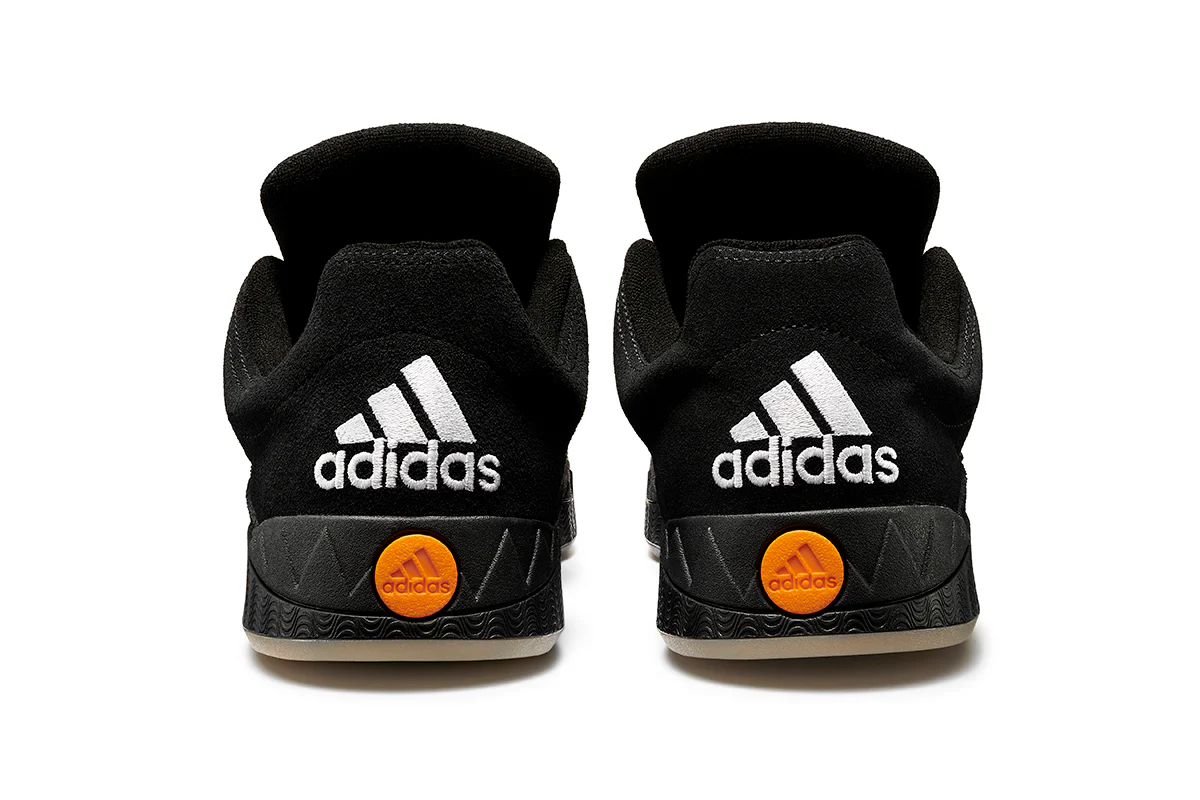 ADIDAS JAMAL SMITH ADIMATIC BLACK / ORANGE RUSH - Image 5
