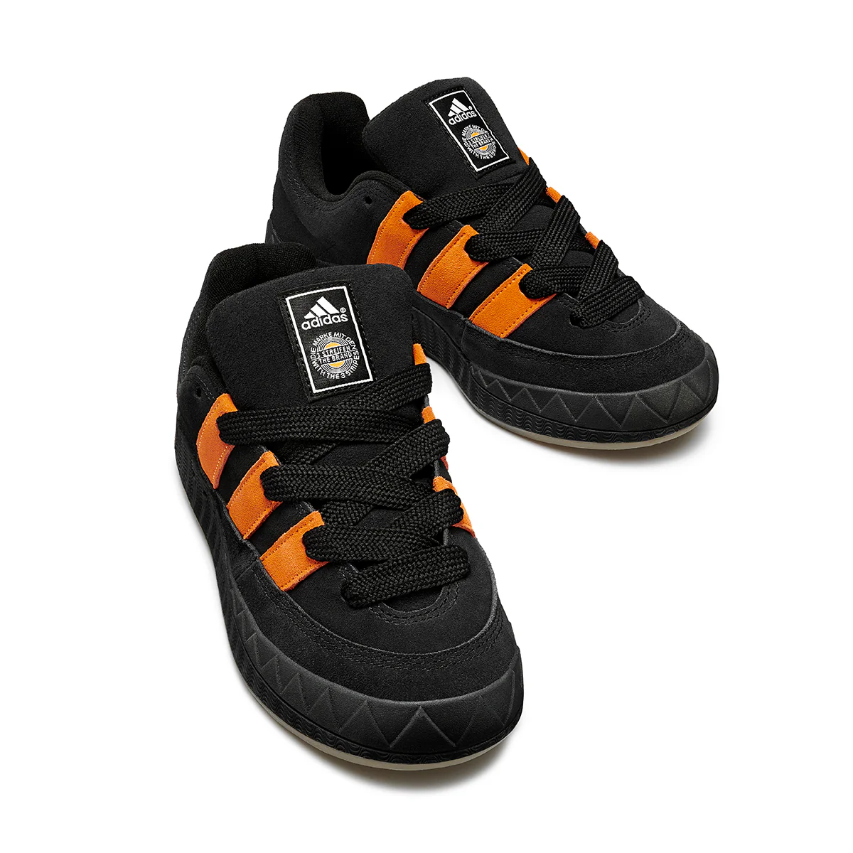 ADIDAS JAMAL SMITH ADIMATIC BLACK / ORANGE RUSH - Image 6