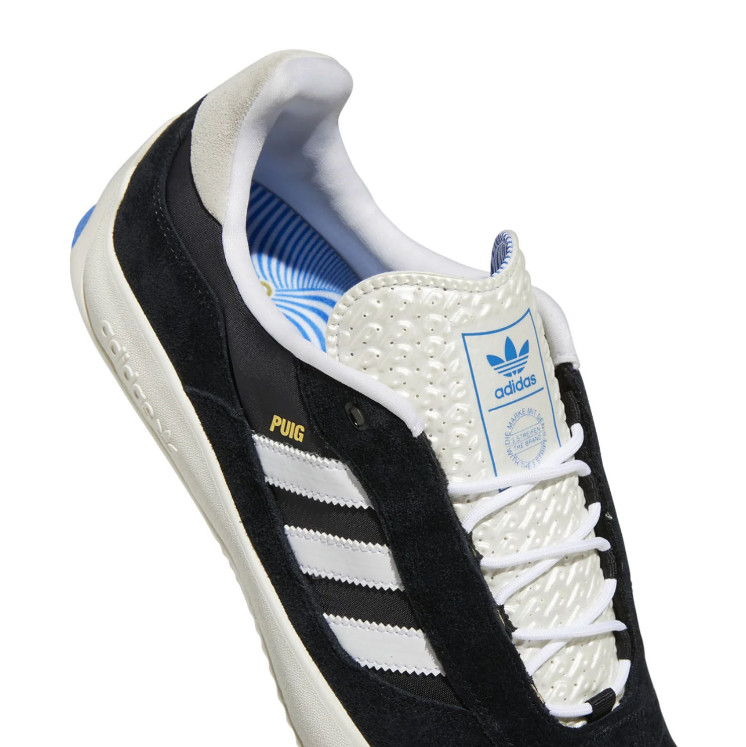 ADIDAS PUIG CORE BLACK / FLAT WHITE / BLUE BIRD - Image 2