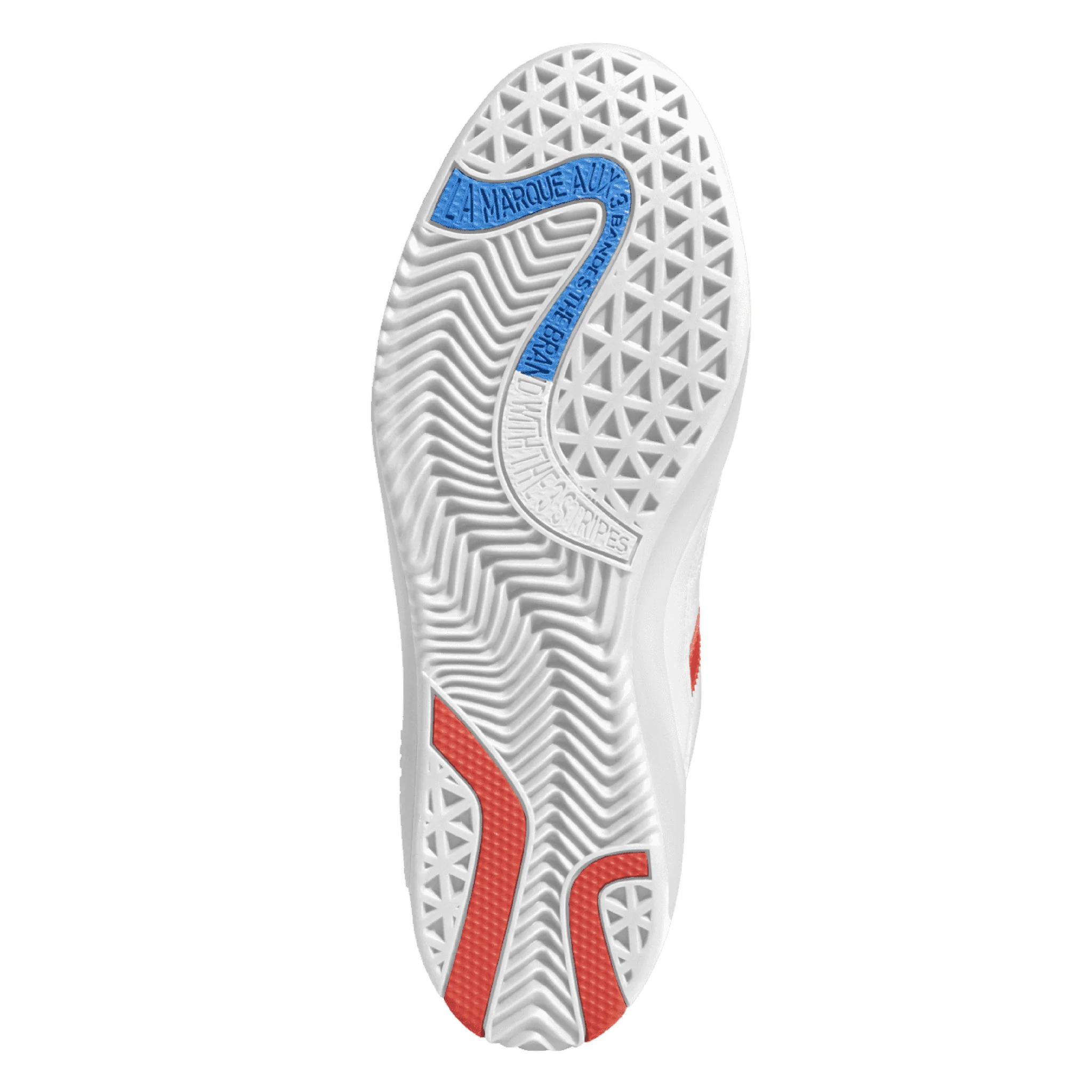 ADIDAS PUIG CORE WHITE / BLUE / RED - Image 3