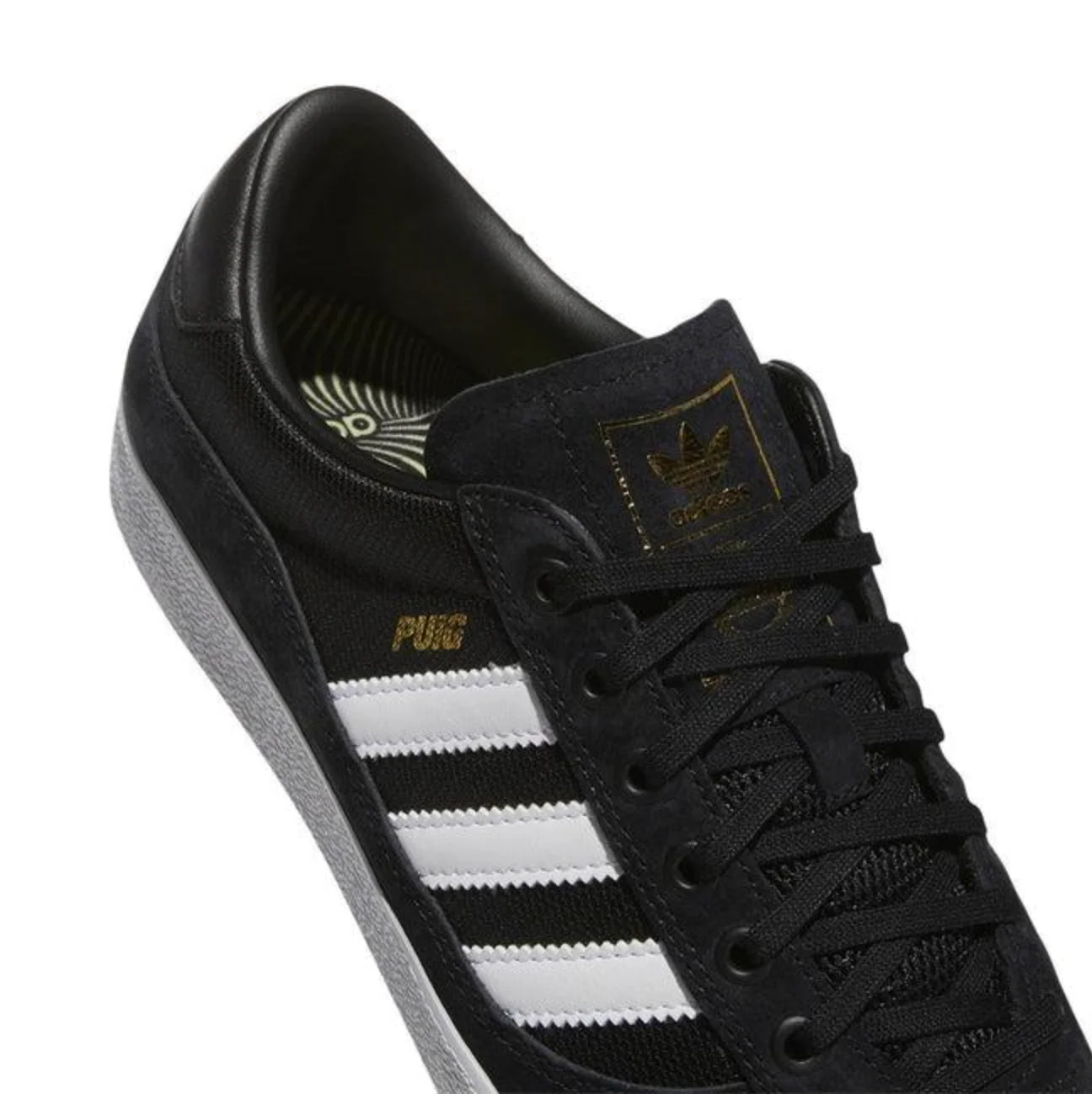 ADIDAS PUIG INDOOR BLACK / WHITE - Image 3
