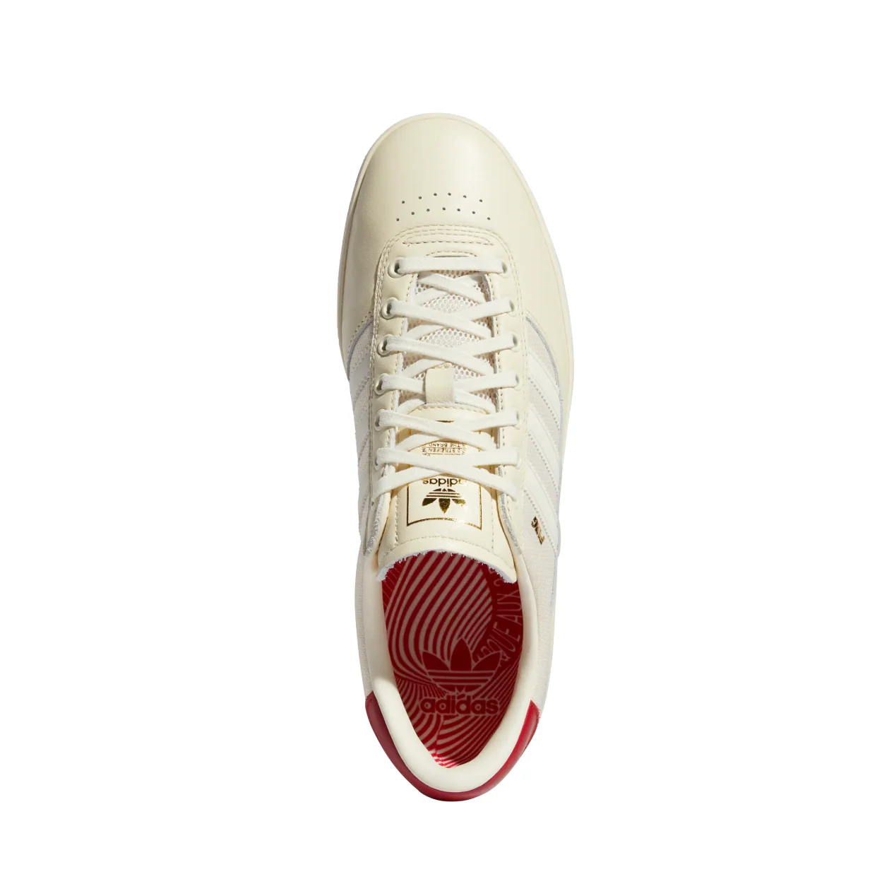 ADIDAS PUIG INDOOR WHITE / CREAM WHITE / SCARLET - Image 7