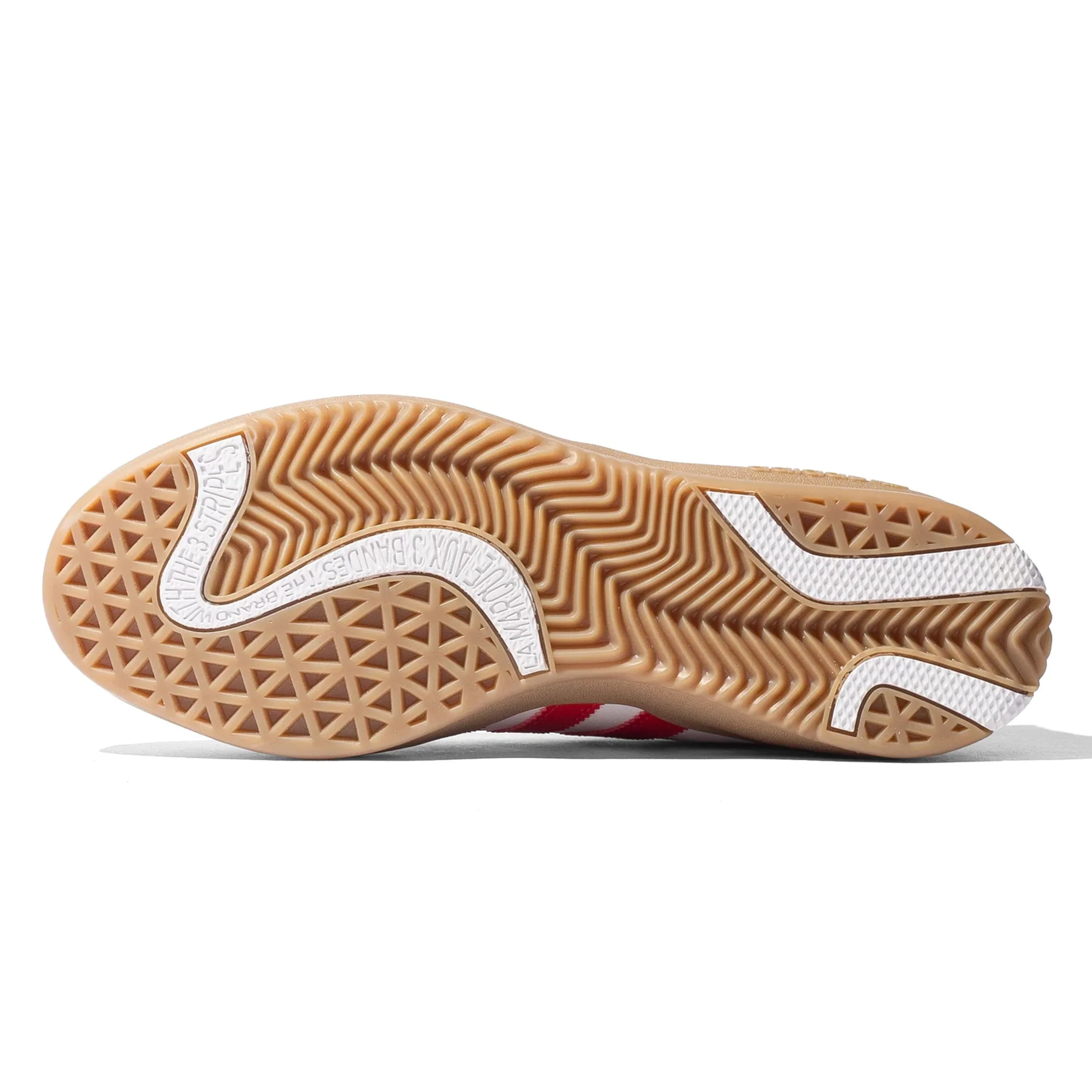 ADIDAS PUIG SAMBA ADV FLAT WHITE / BETTER SCARLET / GUM - Image 4