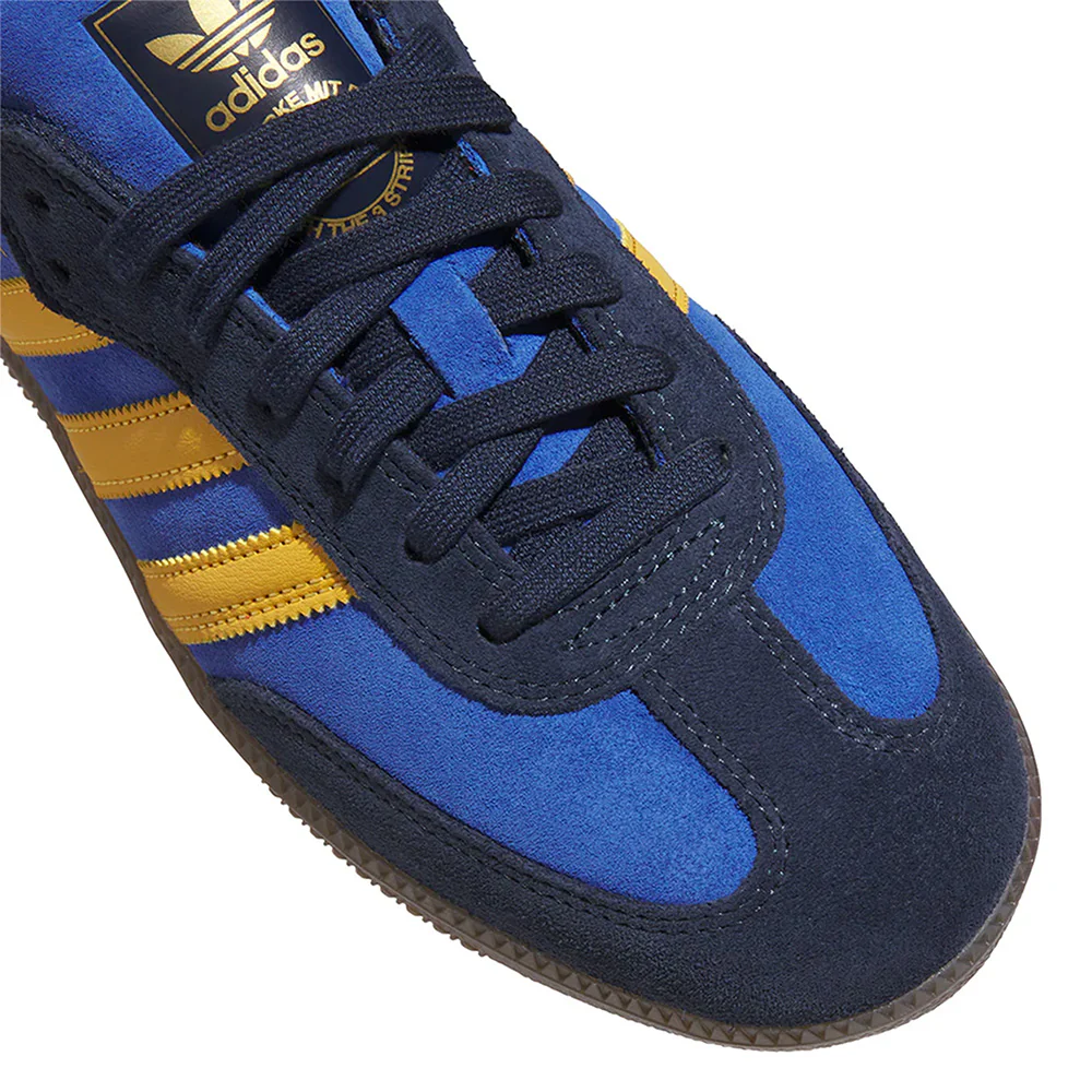 ADIDAS SAMBA ADV COLLEGIATE NAVY/ PRELOVED YELLOW - Image 2