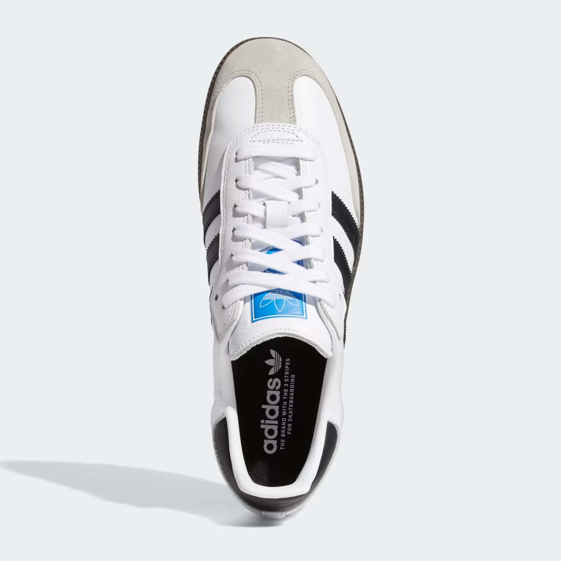 ADIDAS SAMBA ADV WHITE / BLACK - Image 3