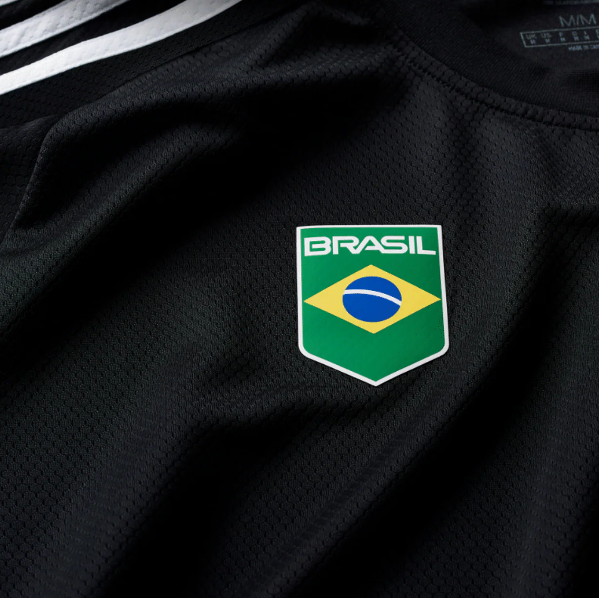 ADIDAS SKATEBOARDING BRASIL AEROREADY JERSEY BLACK - Image 2