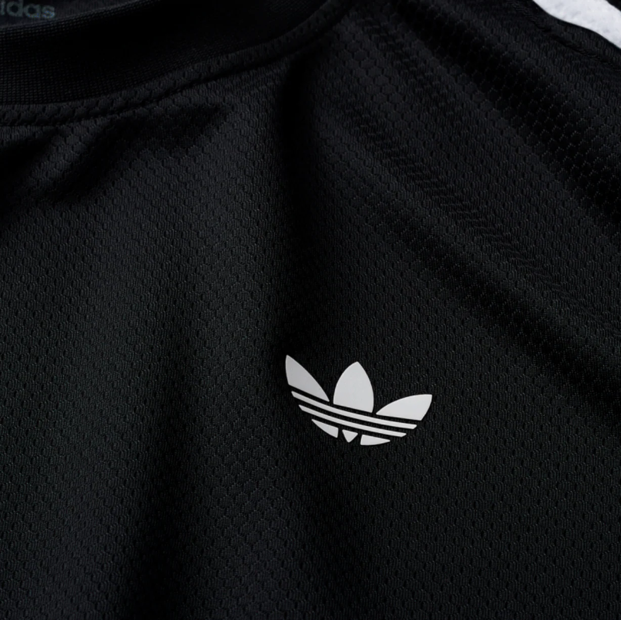 ADIDAS SKATEBOARDING BRASIL AEROREADY JERSEY BLACK - Image 3