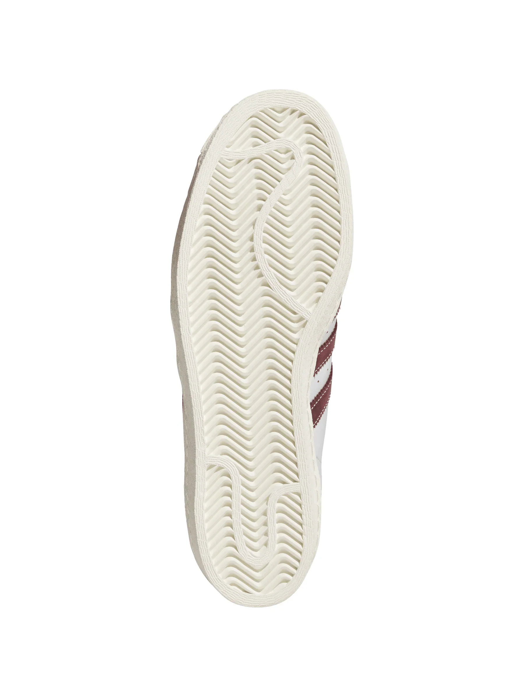 ADIDAS SUPERSTAR 80 ADV CRYSTAL WHITE / SHADOW RED - Image 6