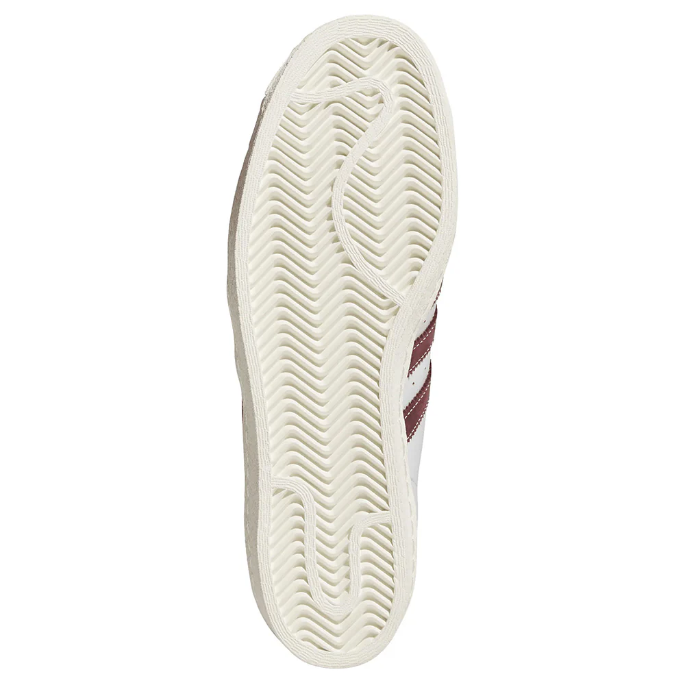 ADIDAS SUPERSTAR 80 ADV CRYSTAL WHITE / SHADOW RED - Image 8