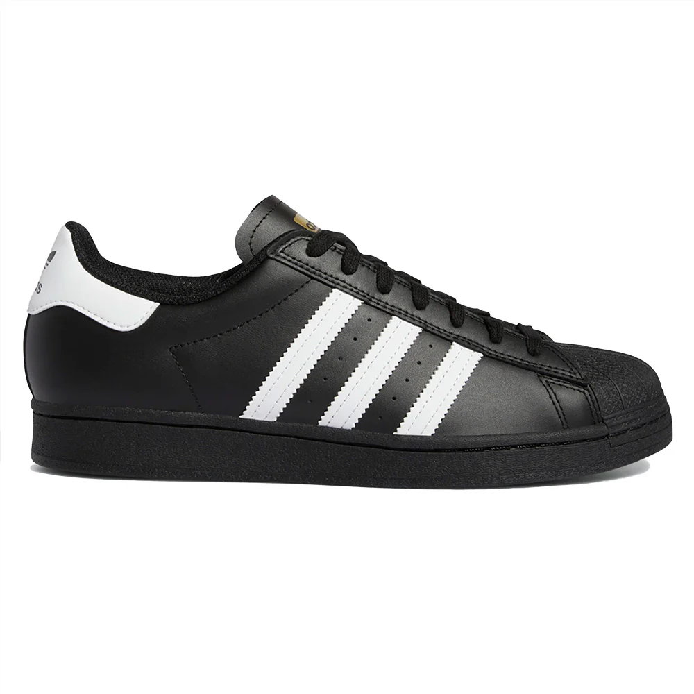 ADIDAS SUPERSTAR ADV CORE BLACK / FLAT WHITE