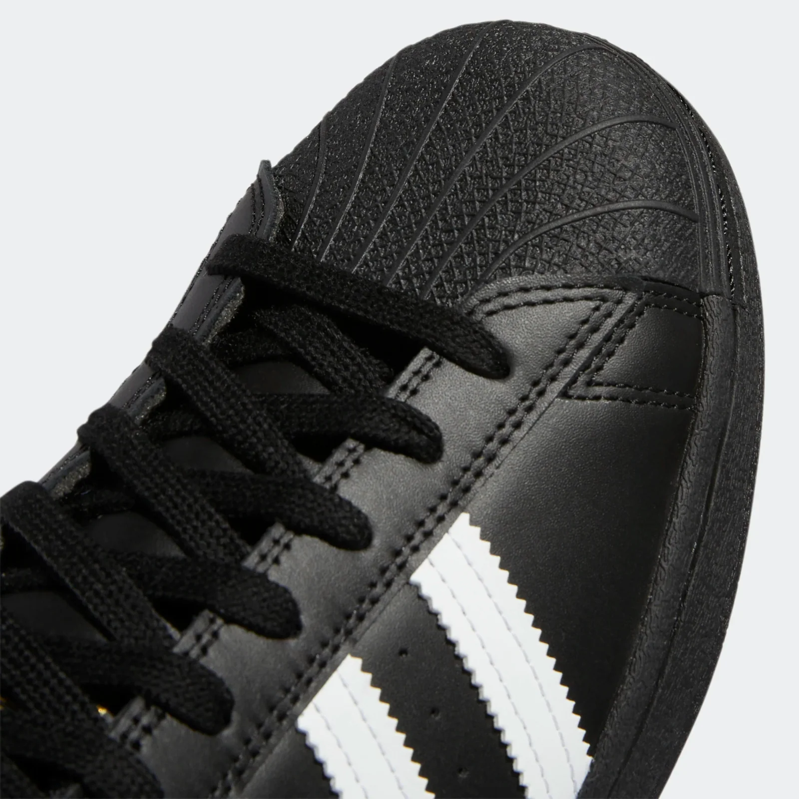 ADIDAS SUPERSTAR ADV CORE BLACK / FLAT WHITE - Image 3