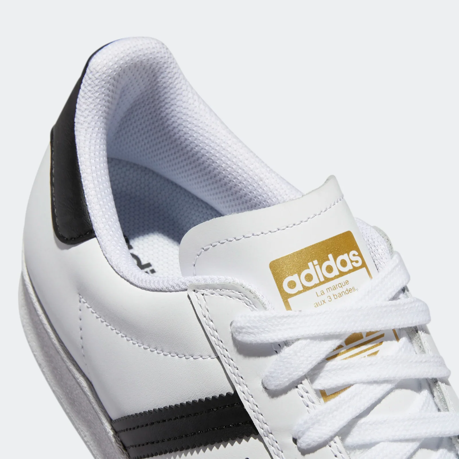 ADIDAS SUPERSTAR ADV FLAT WHITE / CORE BLACK - Image 2