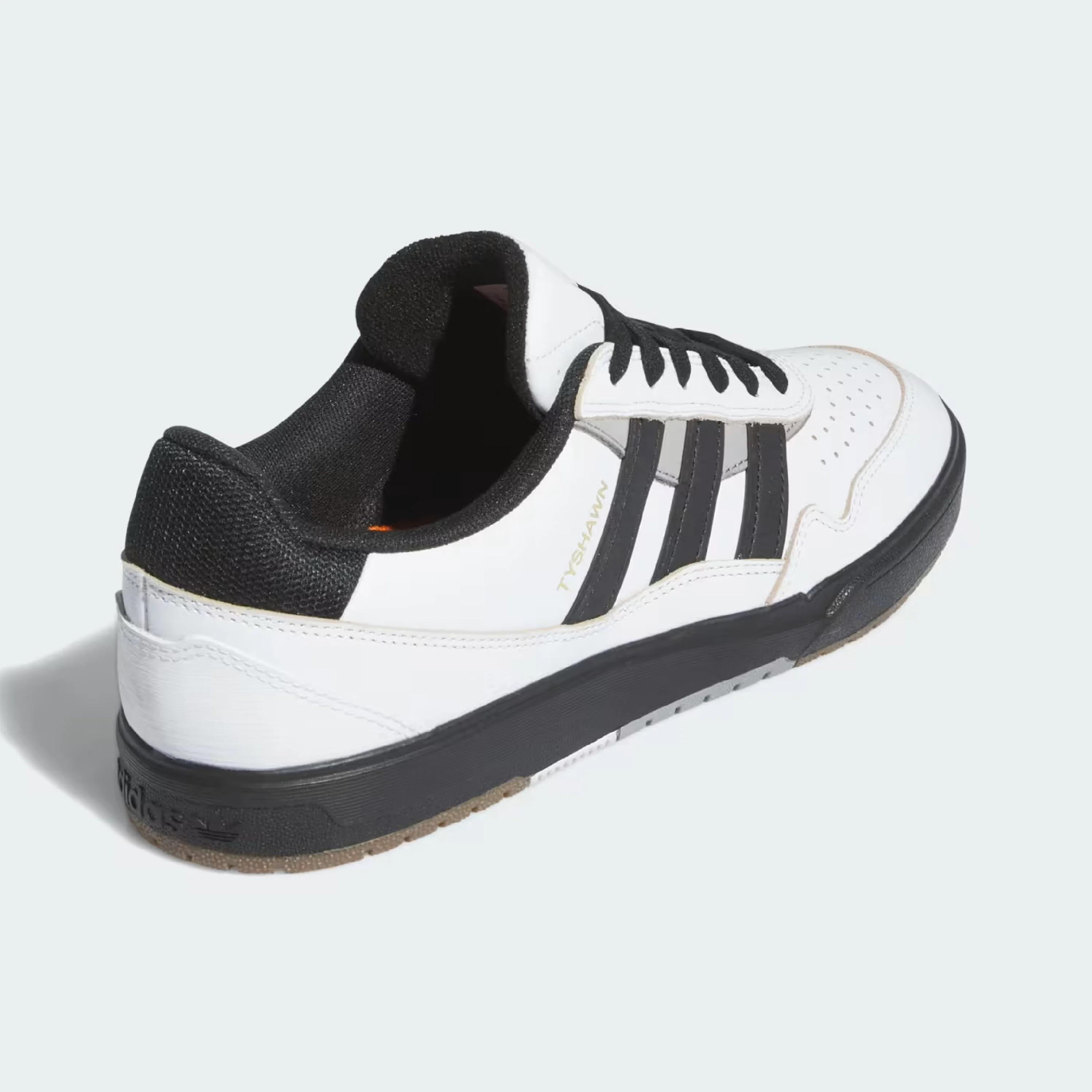 ADIDAS TYSHAWN 2 CRYSTAL WHITE / CORE BLACK / CHARCOAL SOLID GREY - Image 6