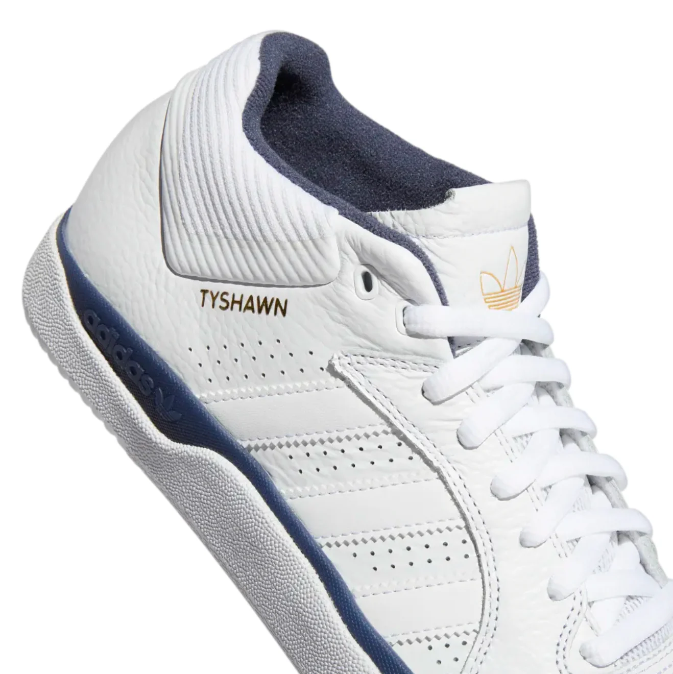 ADIDAS TYSHAWN FLAT WHITE / SHADOW NAVY - Image 2