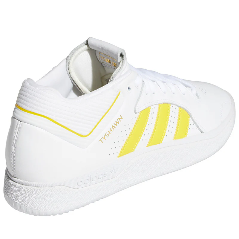 ADIDAS TYSHAWN FLAT WHITE / YELLOW / GOLD - Image 2