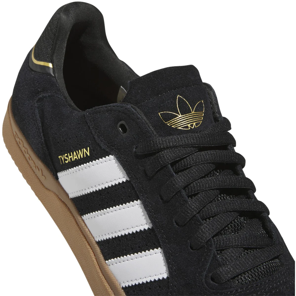 ADIDAS TYSHAWN LOW BLACK / WHITE / GUM - Image 4