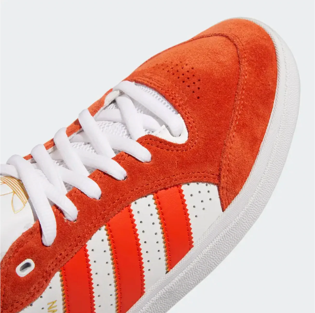 ADIDAS TYSHAWN LOW COLLEGIATE ORANGE / COLLEGIATE ORANG / WHITE - Image 3