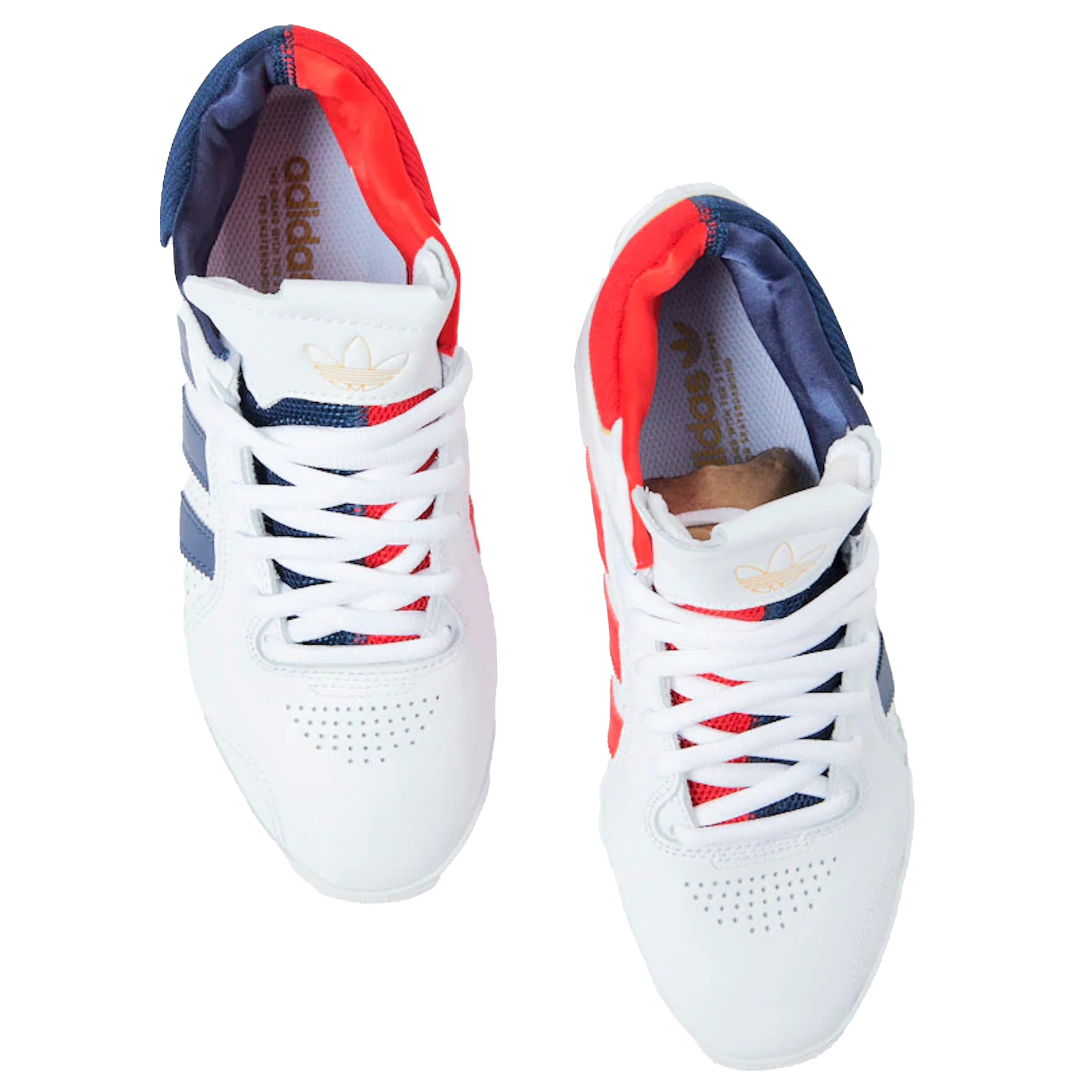 ADIDAS TYSHAWN WHITE / COLLEGIATE NAVY / GOLD - Image 2