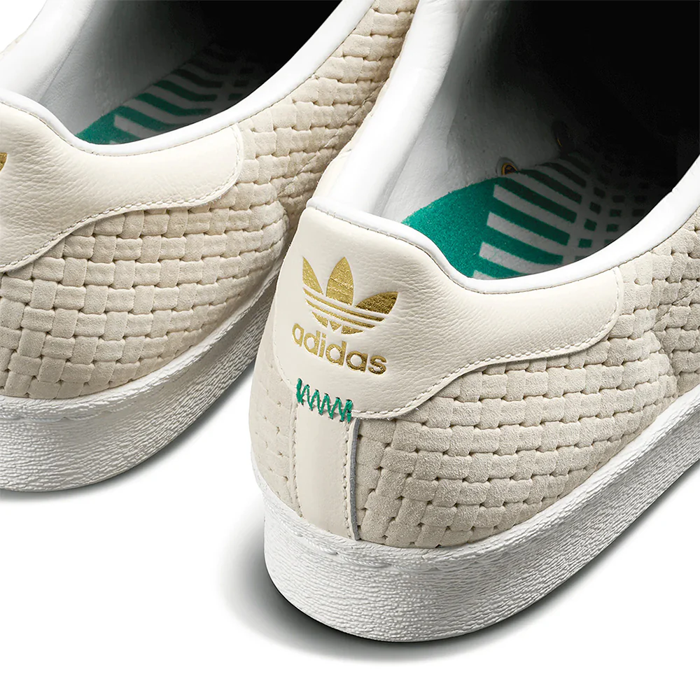 ADIDAS X ARROW & BEAST SUPERSTAR ADV WONDER WHITE / CRYSTAL WHITE - Image 3