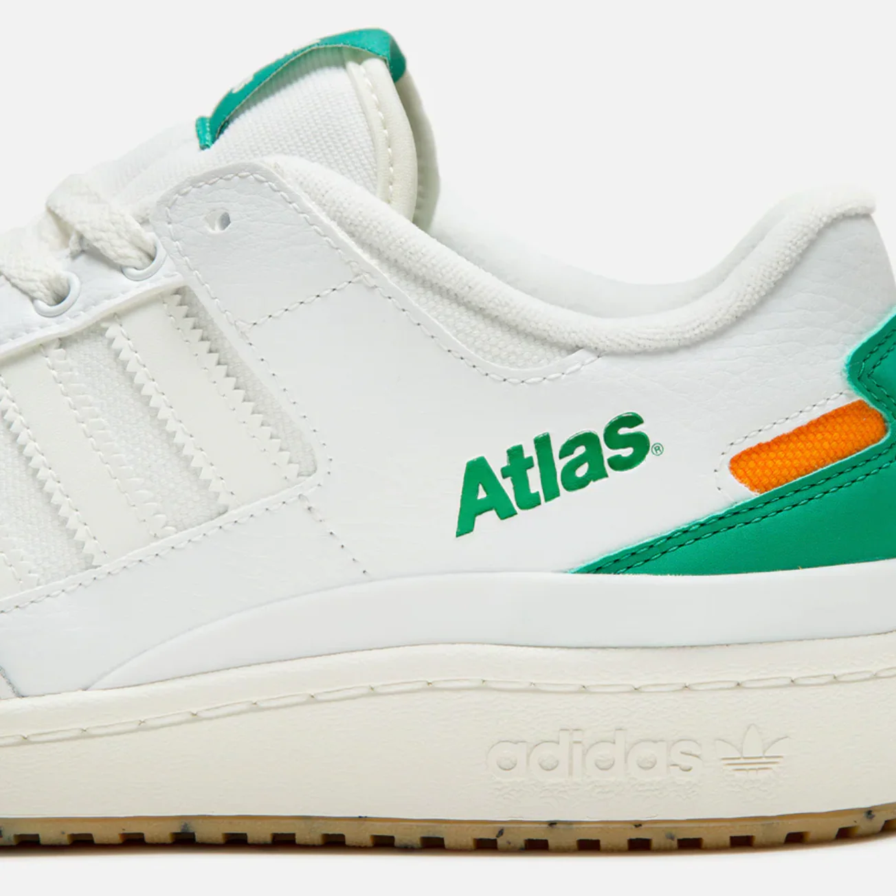ADIDAS X ATLAS FORUM 84 LOW ADV WHITE / COURT GREEN - Image 4