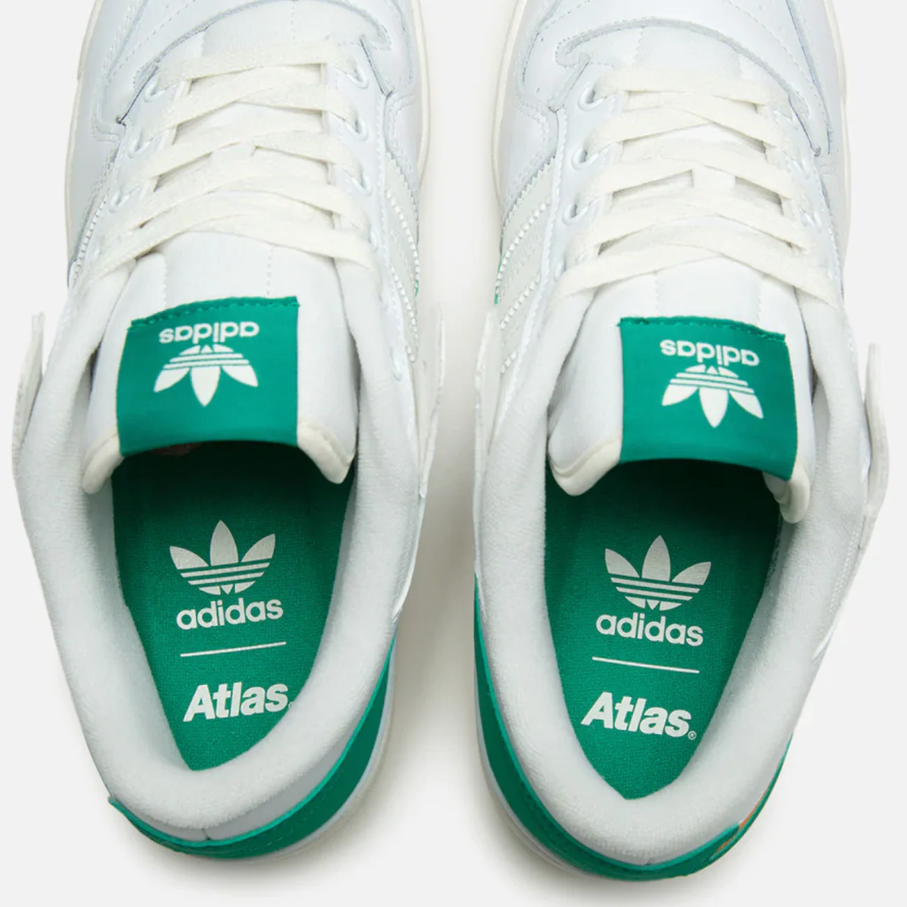 ADIDAS X ATLAS FORUM 84 LOW ADV WHITE / COURT GREEN - Image 5