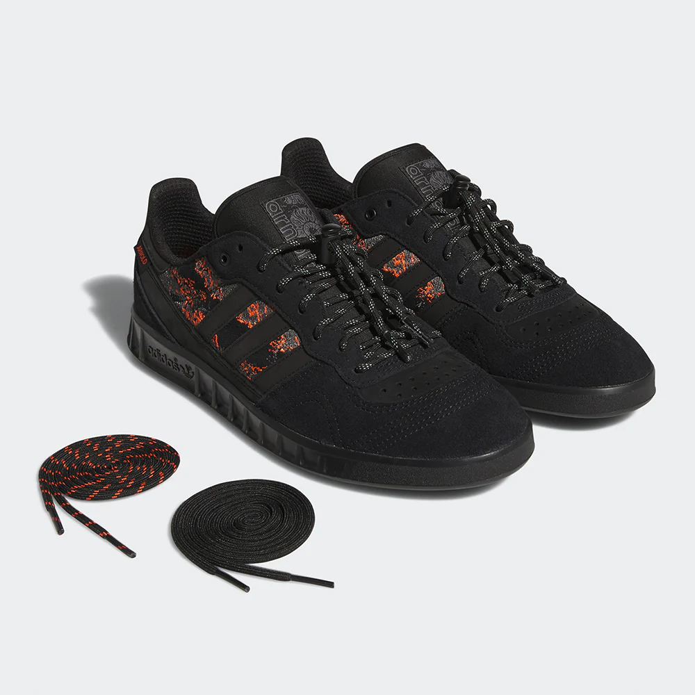 ADIDAS X MIKE ARNOLD HAND BALL TOP CORE BLACK / SEMI IMPACT ORANGE - Image 3