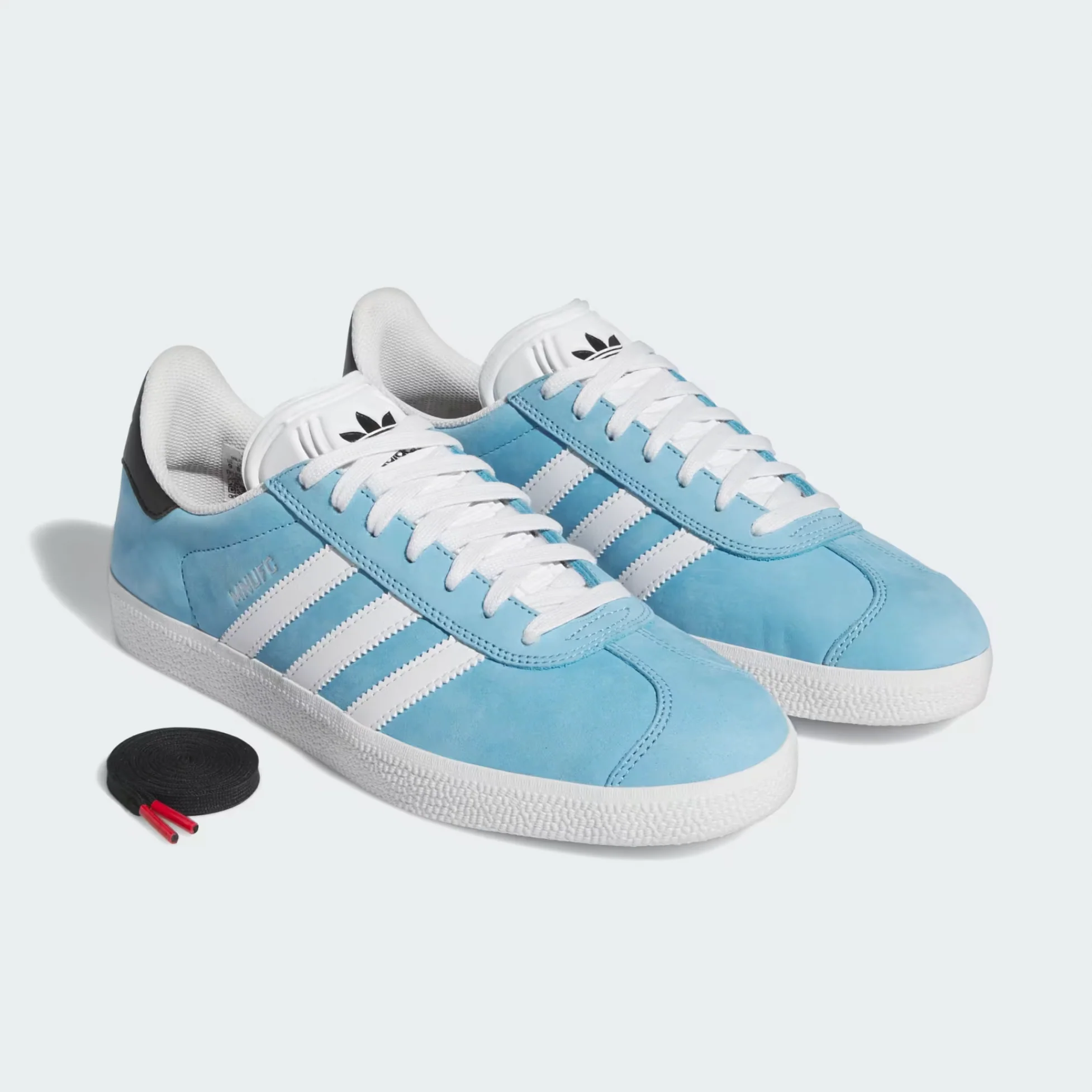 ADIDAS X MNUFC X FAMILIA GAZELLE ADV CRYSTAL WHITE / CORE BLACK / BETTER SCARLET - Image 4