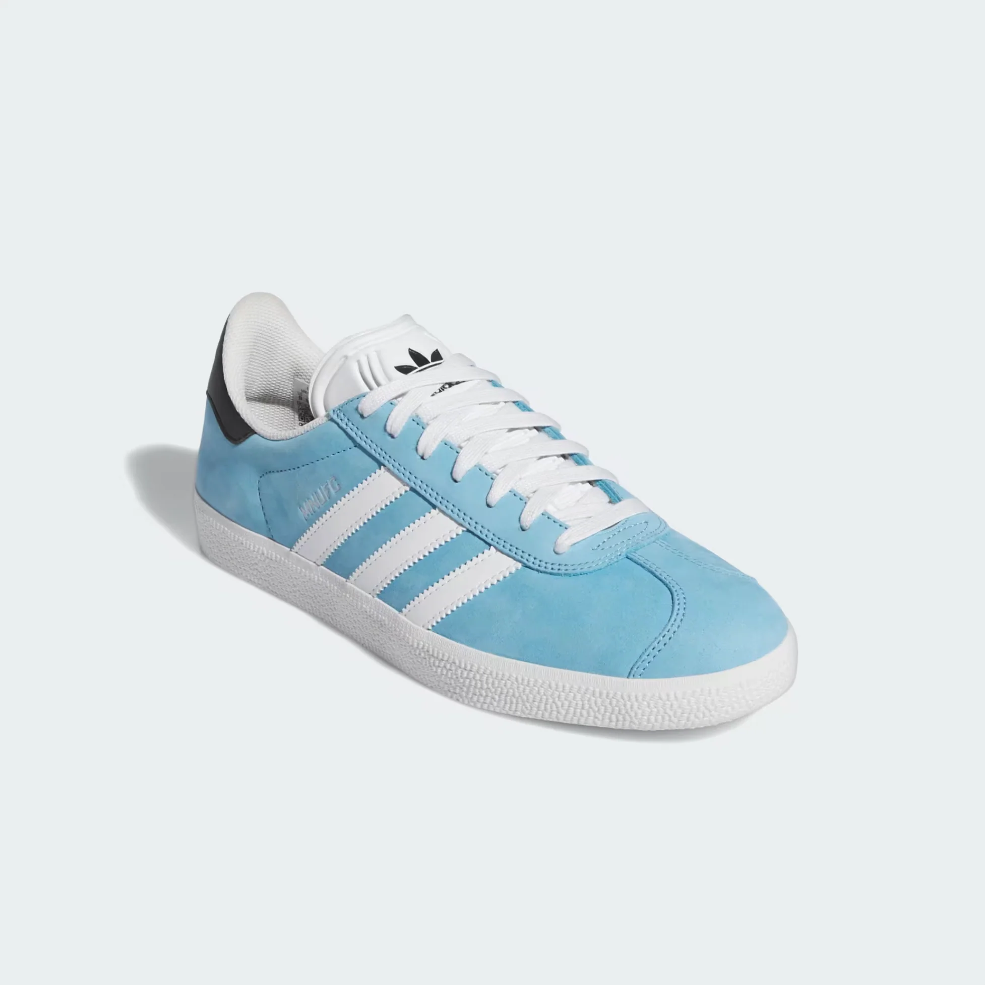 ADIDAS X MNUFC X FAMILIA GAZELLE ADV CRYSTAL WHITE / CORE BLACK / BETTER SCARLET - Image 5