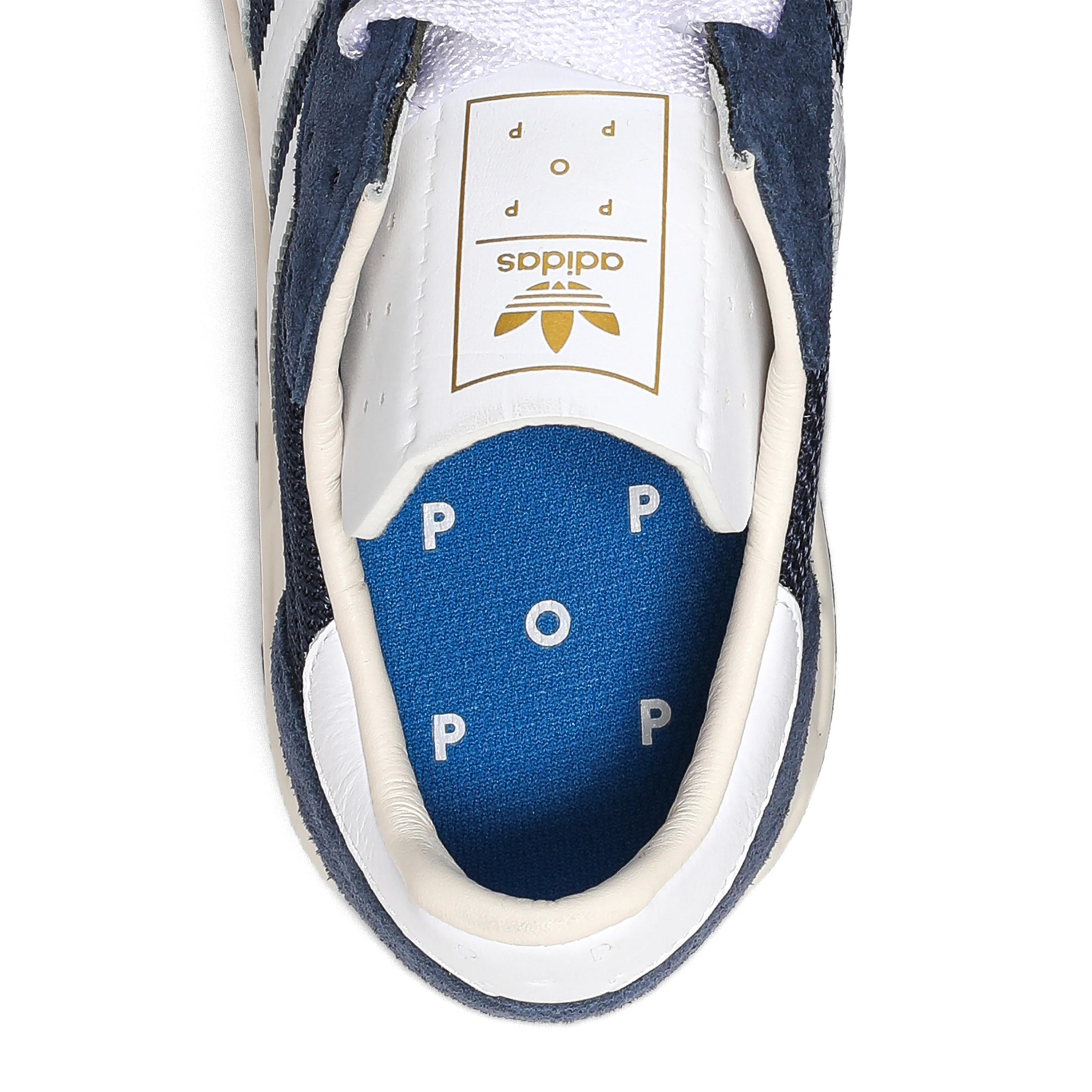 ADIDAS X POP TRADING CO. TRX VINTAGE NAVY/WHITE - Image 3