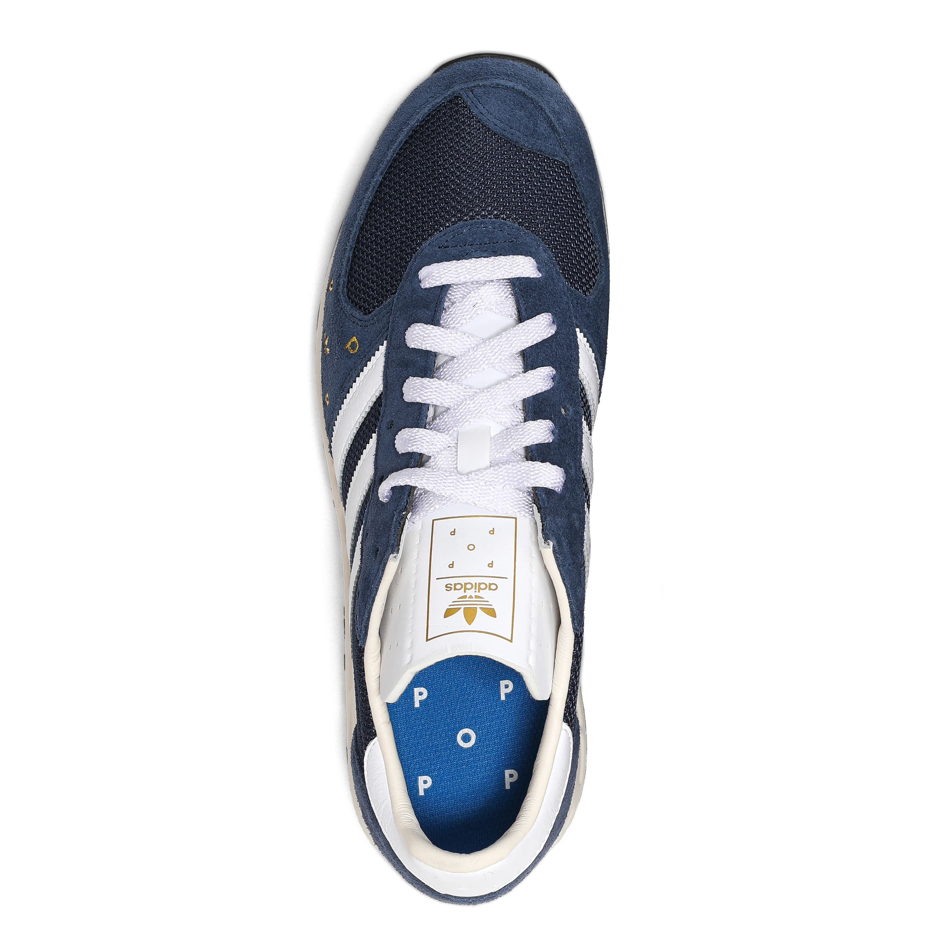 ADIDAS X POP TRADING CO. TRX VINTAGE NAVY/WHITE - Image 4