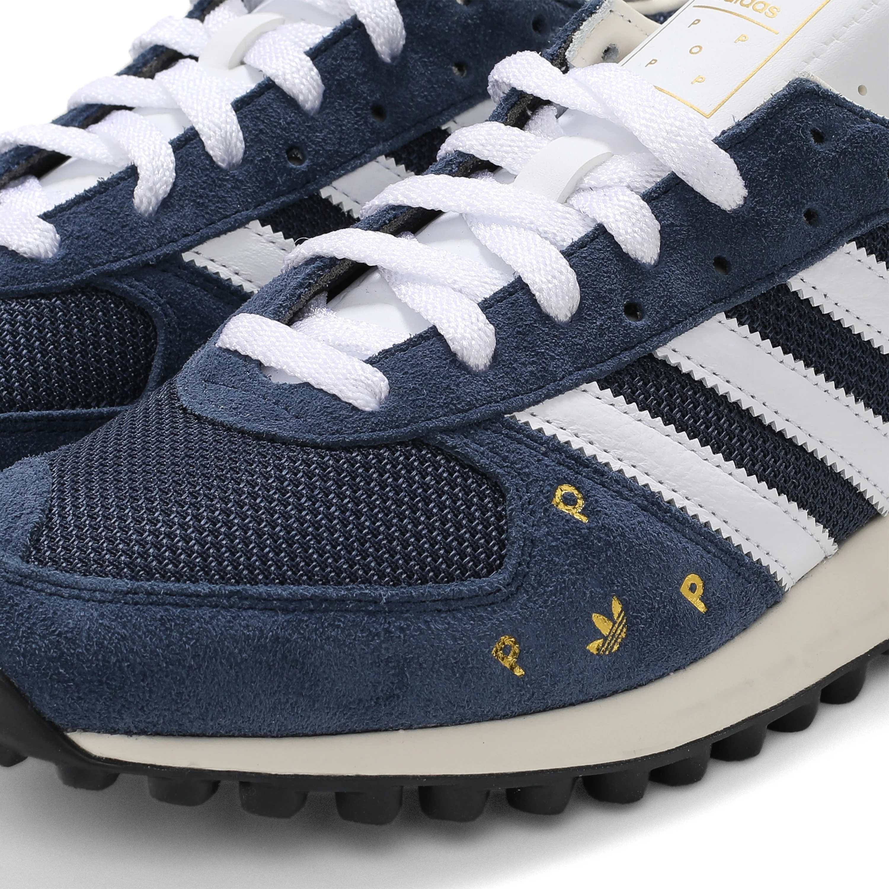 ADIDAS X POP TRADING CO. TRX VINTAGE NAVY/WHITE - Image 6