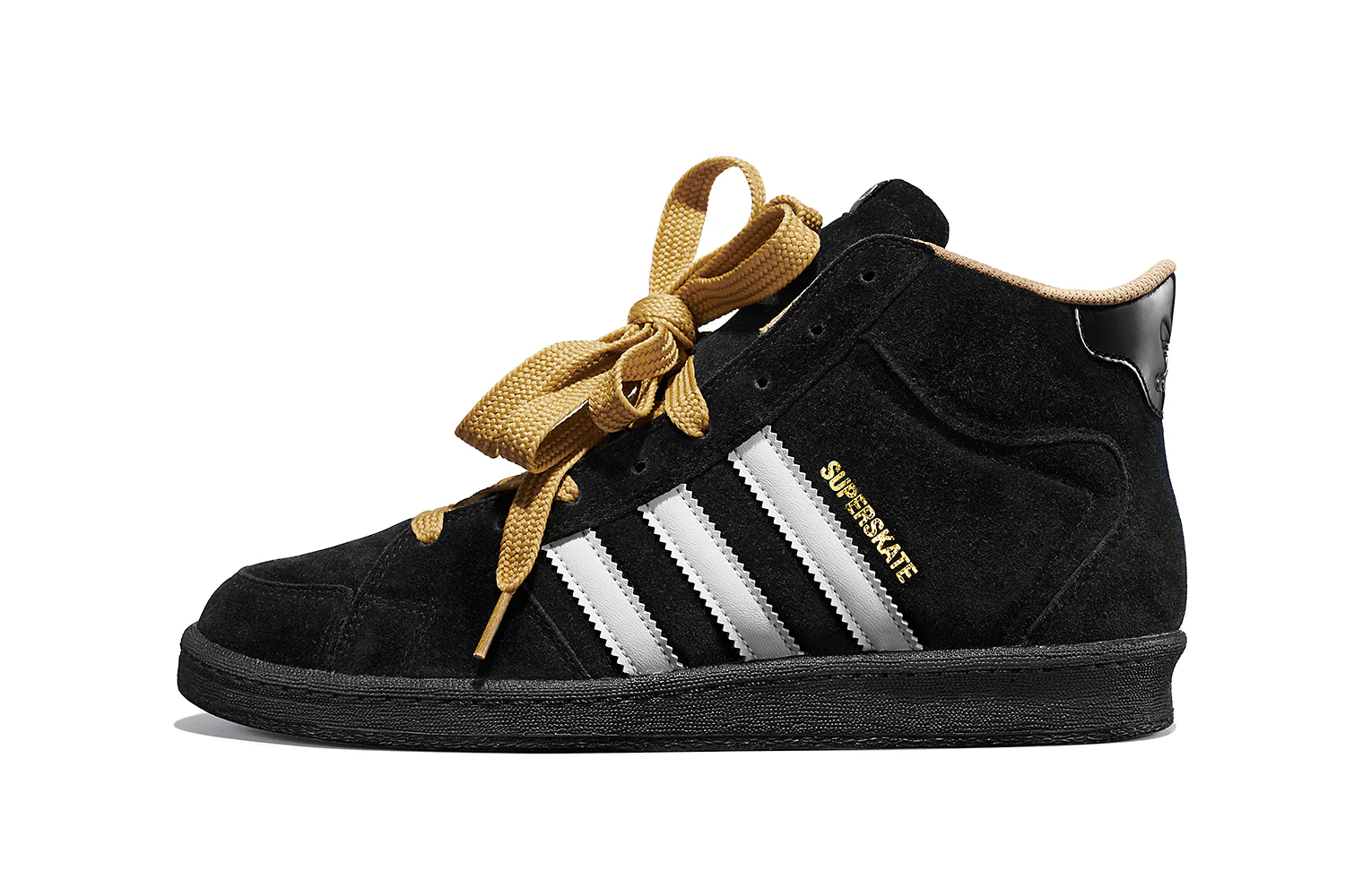ADIDAS X SNEEZE SUPERSKATE CORE BLACK / FTWR WHITE / GOLDEN BEIGE - Image 2