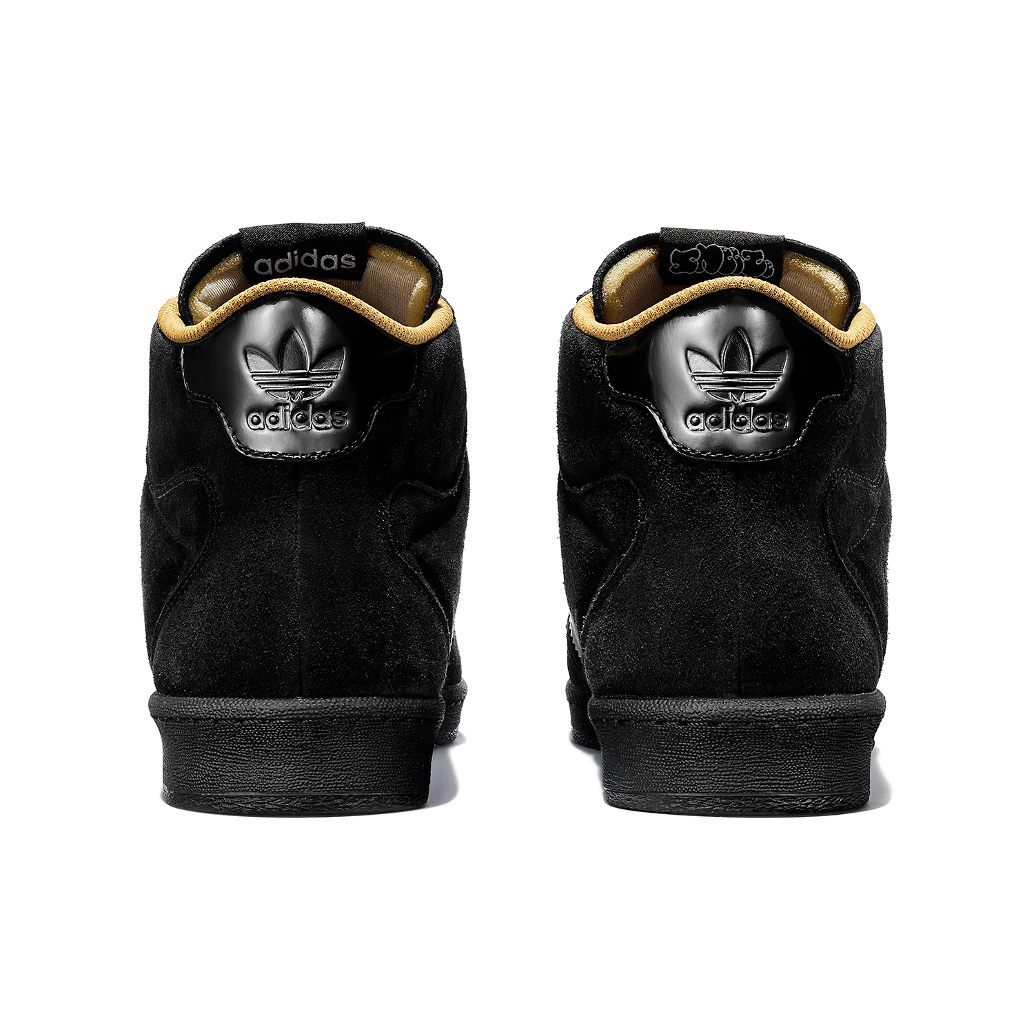 ADIDAS X SNEEZE SUPERSKATE CORE BLACK / FTWR WHITE / GOLDEN BEIGE - Image 4