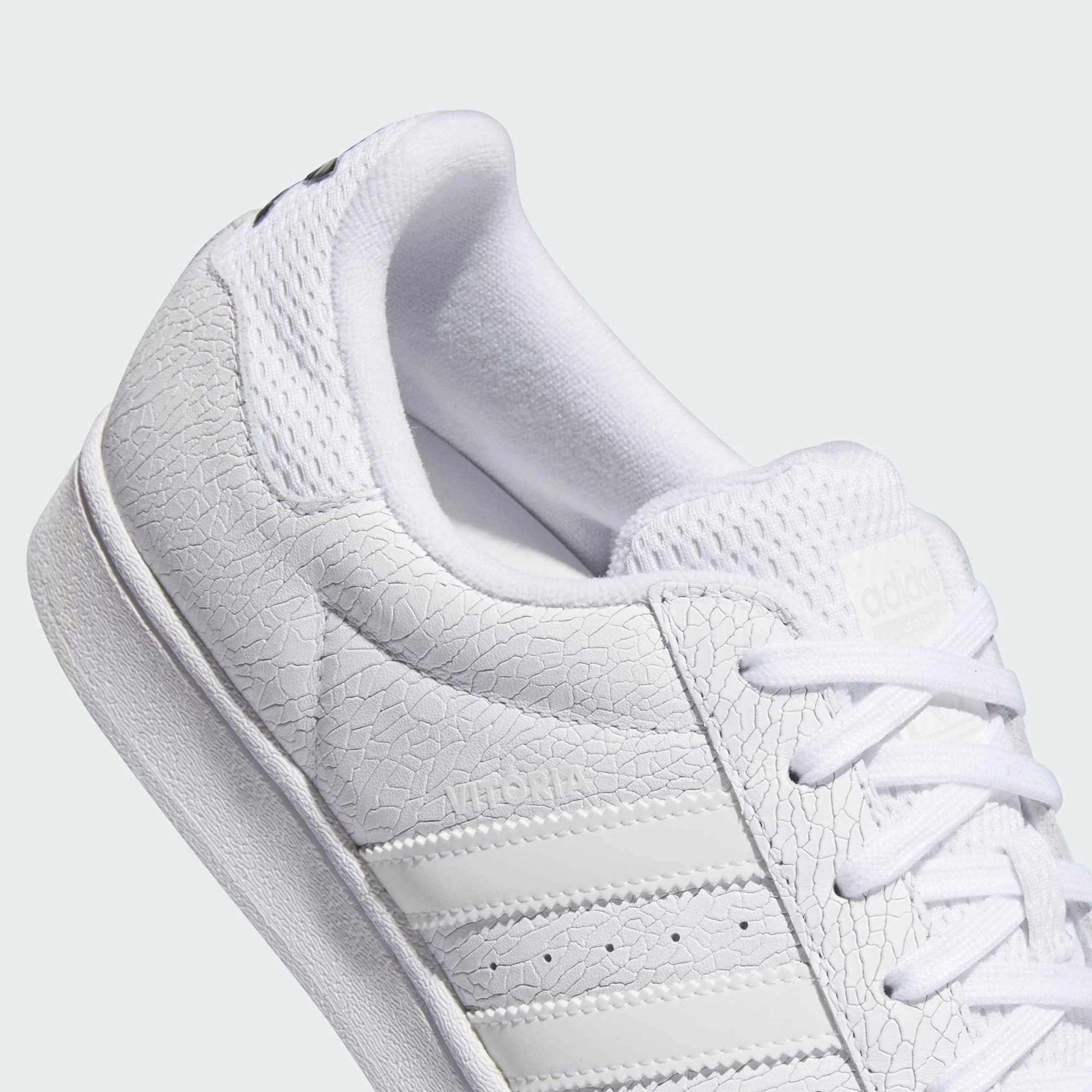 ADIDAS X VITORIA MENDONCA SUPERSTAR ADV CORE WHITE / WHITE REFLECTIVE - Image 4