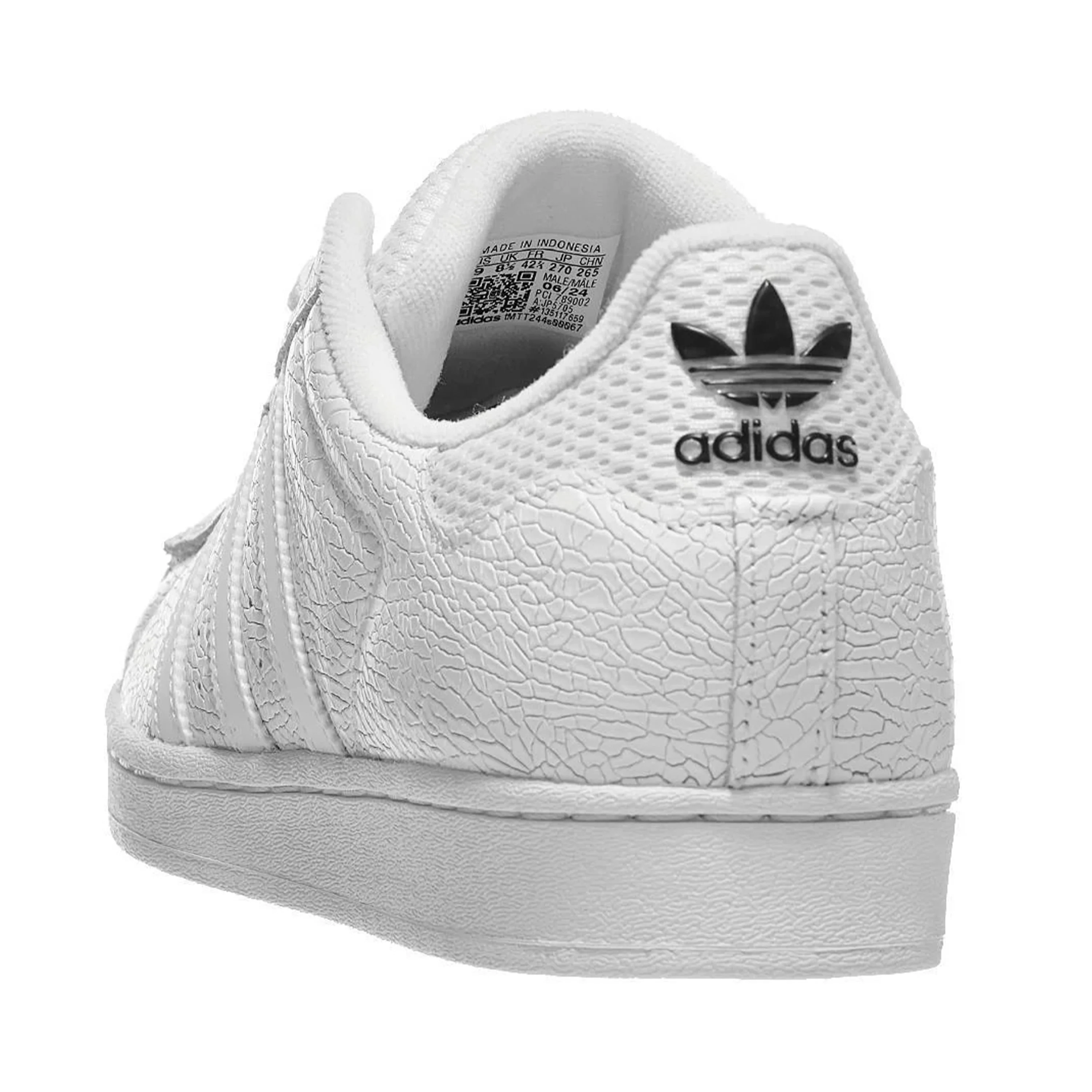 ADIDAS X VITORIA MENDONCA SUPERSTAR ADV CORE WHITE / WHITE REFLECTIVE - Image 5