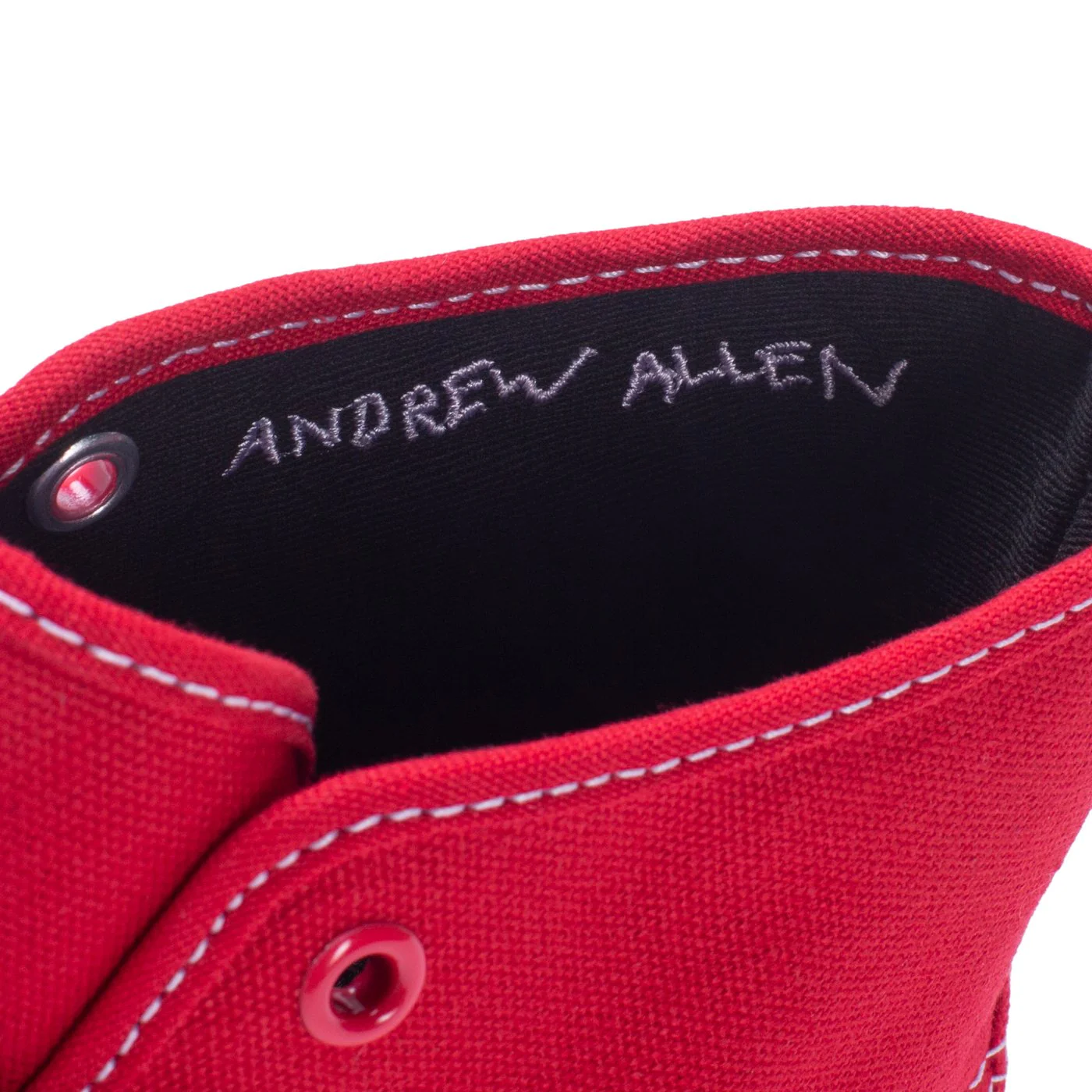 VANS SKATE ALLEN X HOCKEY AUTHENTIC HIGH RED - Image 2