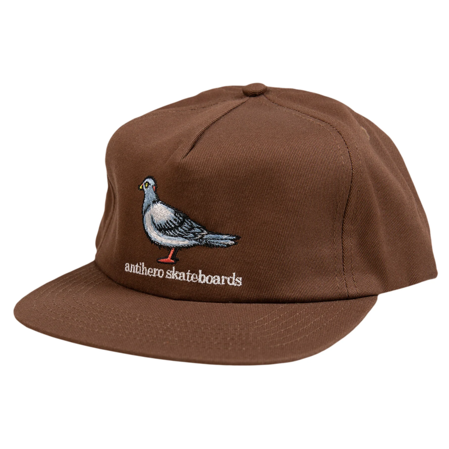 ANTI HERO LIL PIGEON SNAPBACK HAT BROWN