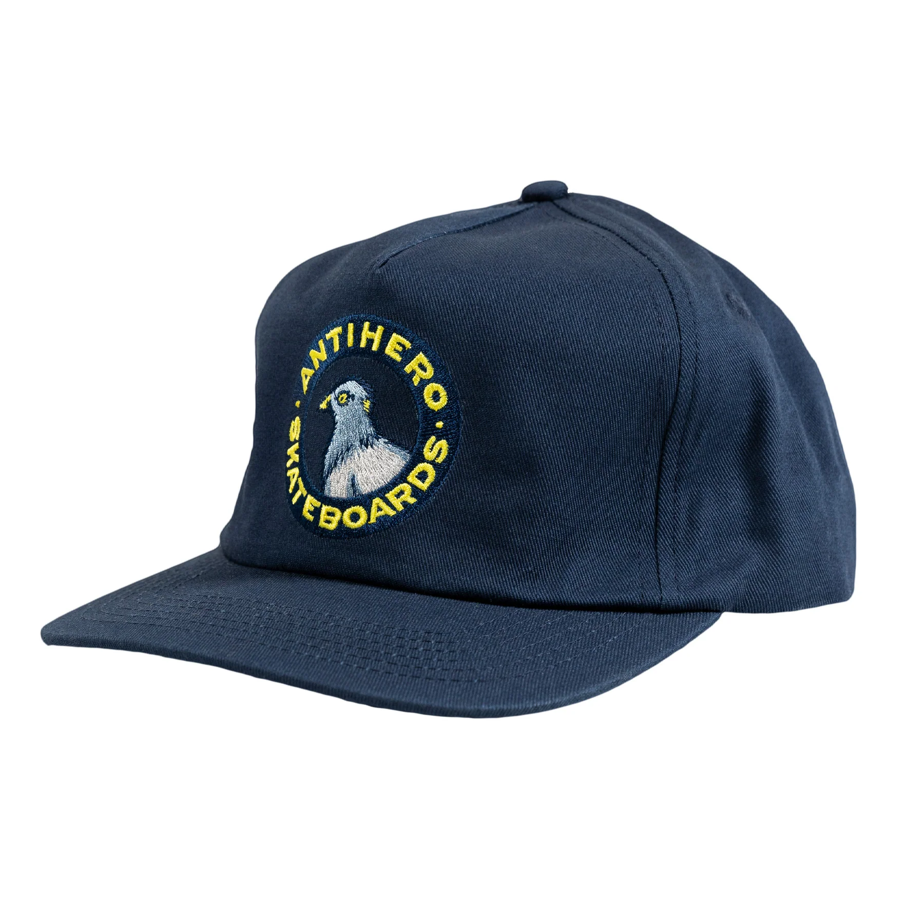 ANTIHERO PIGEON ROUND SNAPBACK NAVY